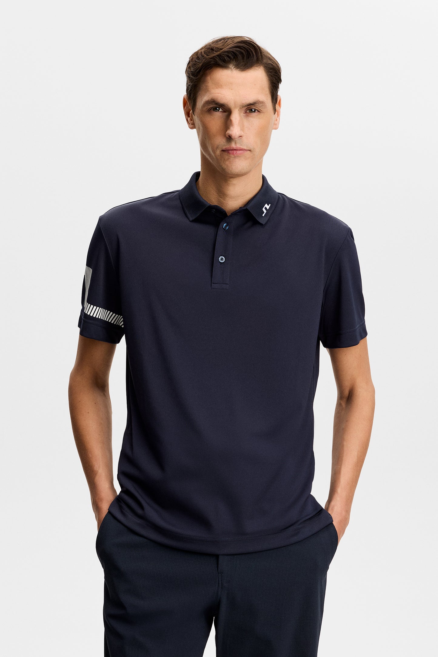 Heath Polo in JL Navy by J.Lindeberg