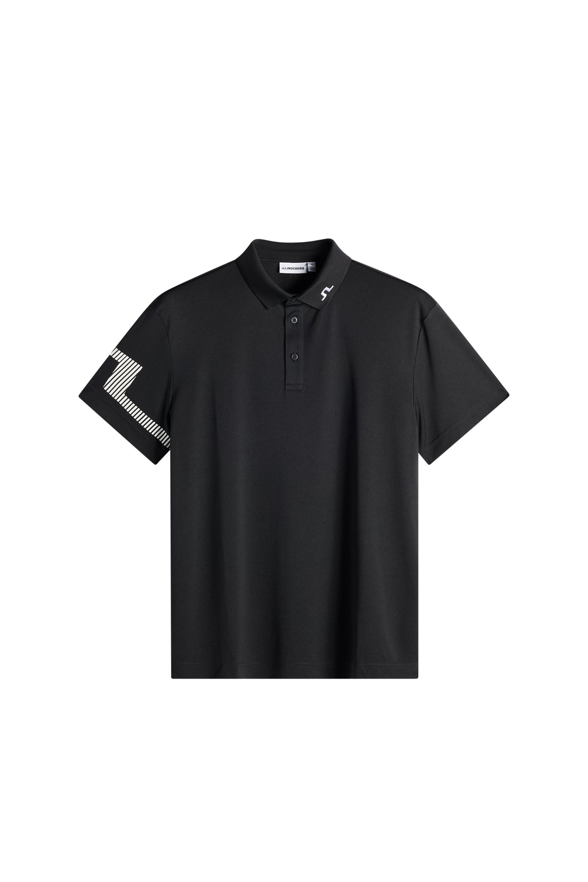 Heath Polo in Black by J.Lindeberg