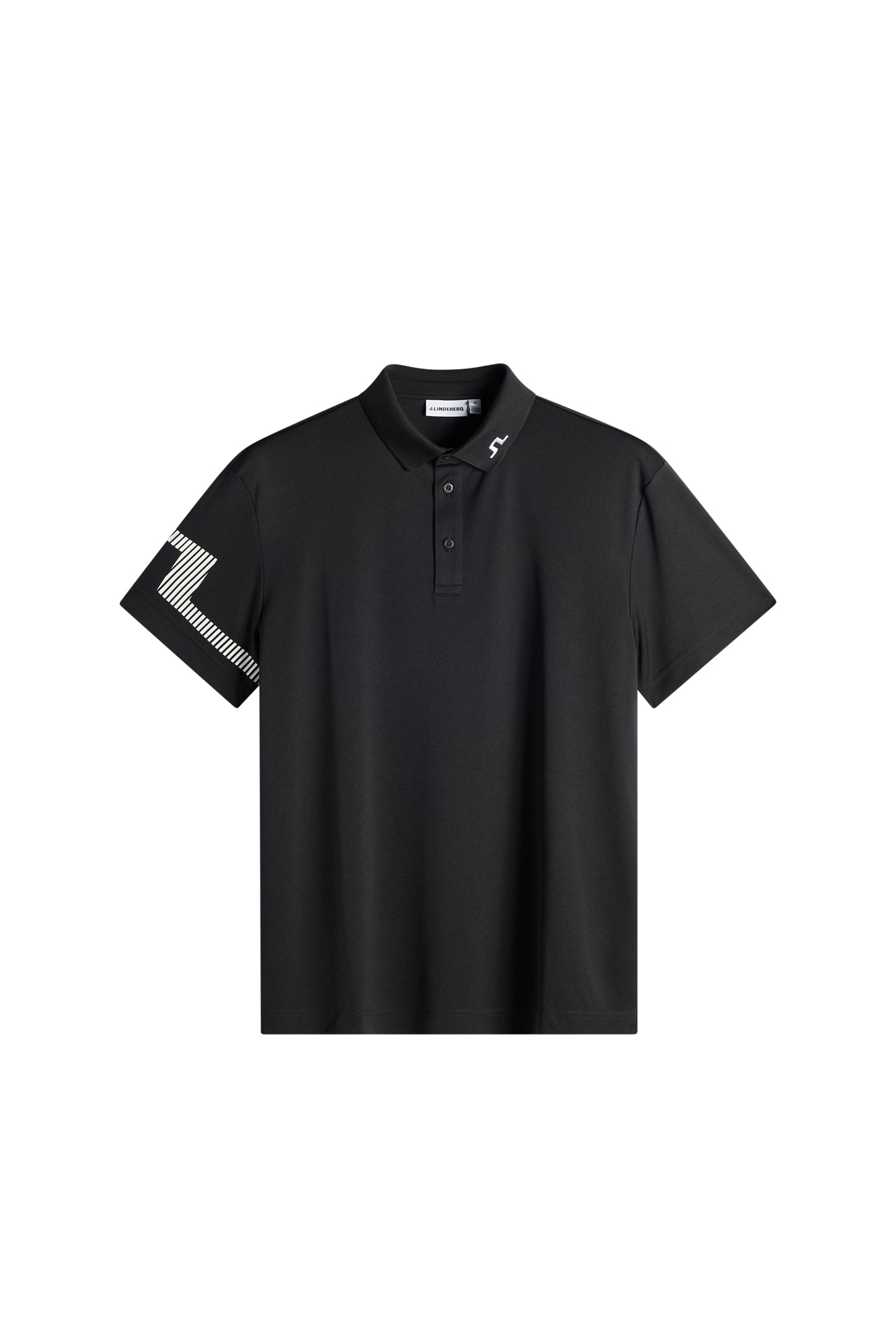 Heath Polo in Black by J.Lindeberg