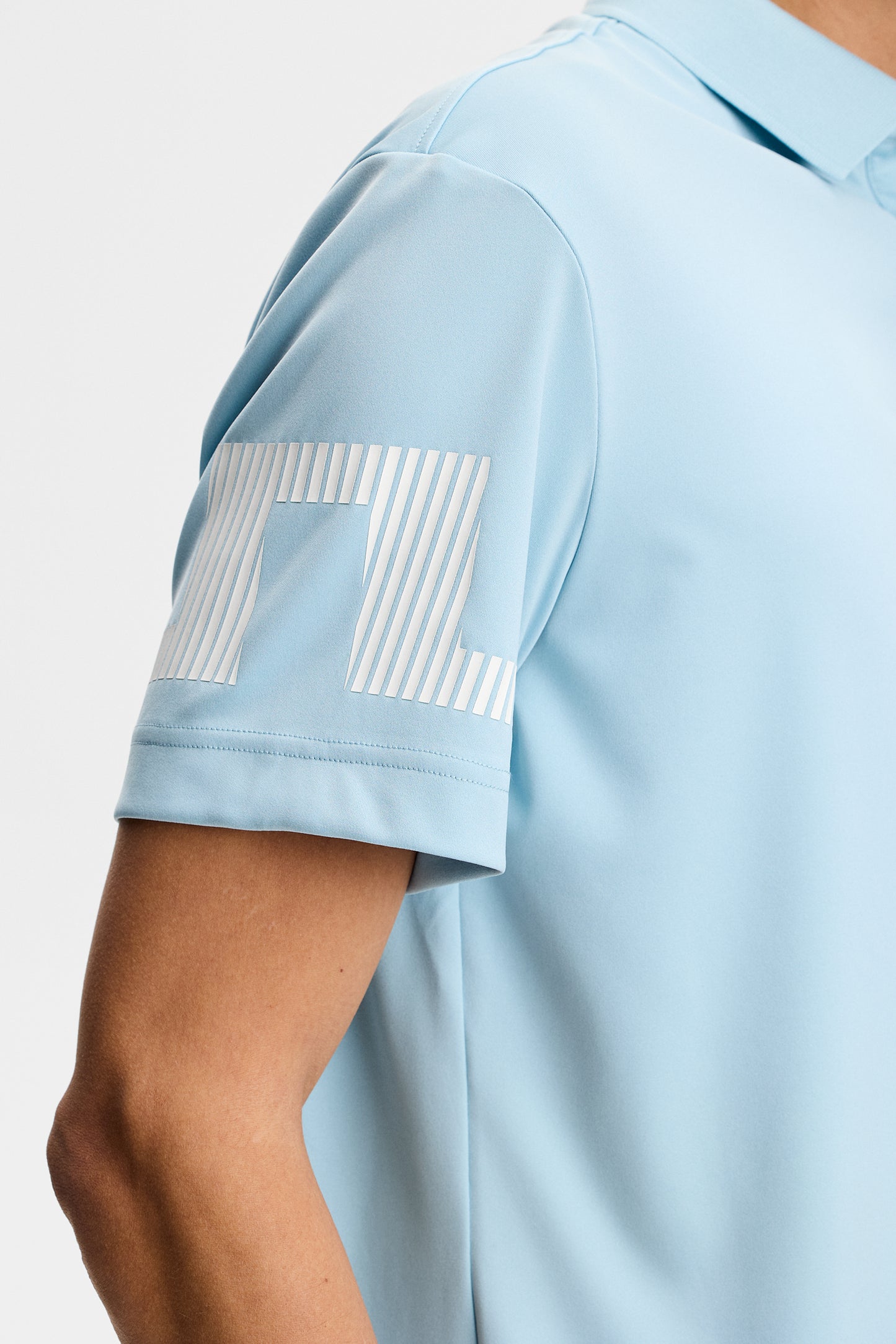 Heath Polo in Forget-Me-Not by J.Lindeberg