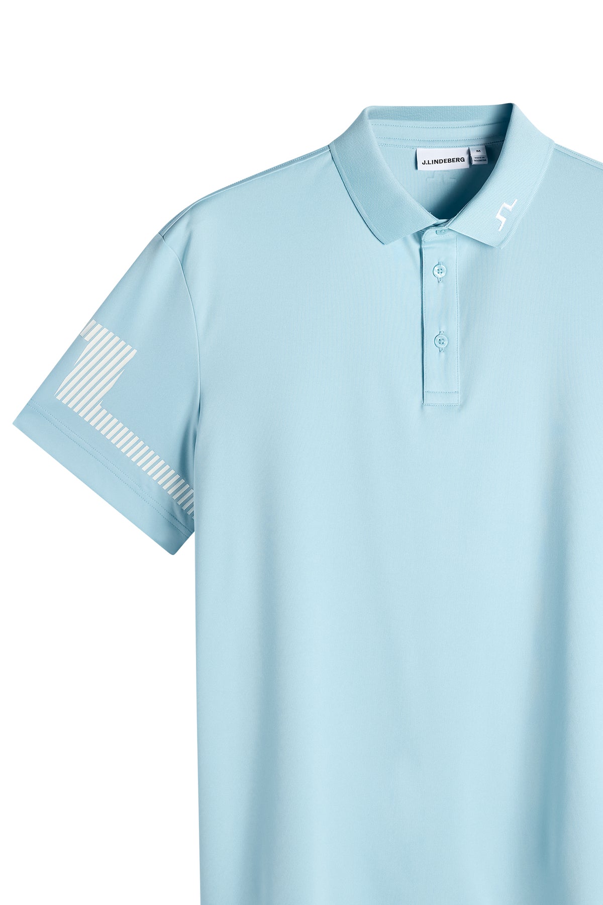 Heath Polo in Forget-Me-Not by J.Lindeberg