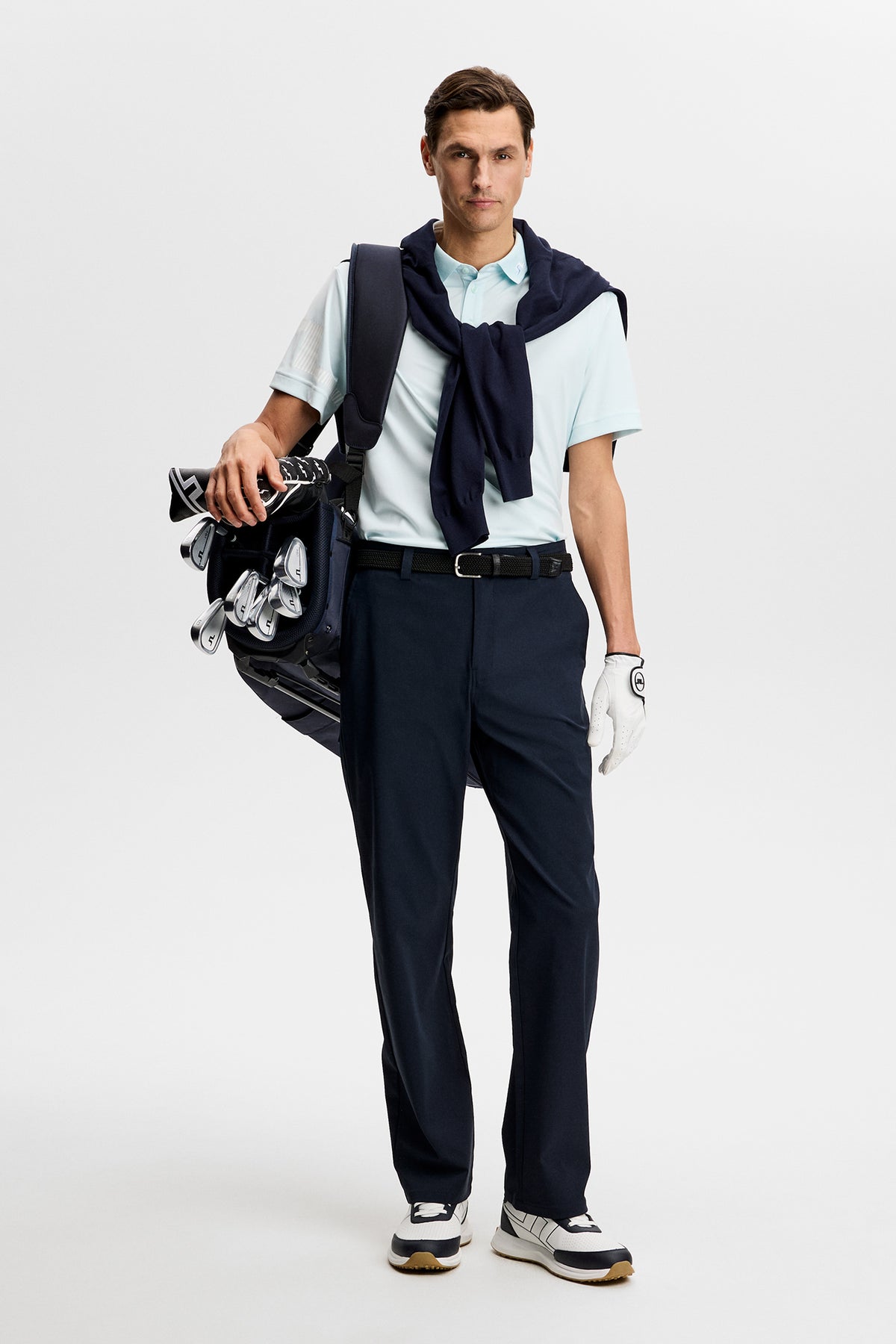 Heath Polo in Sky Light by J.Lindeberg