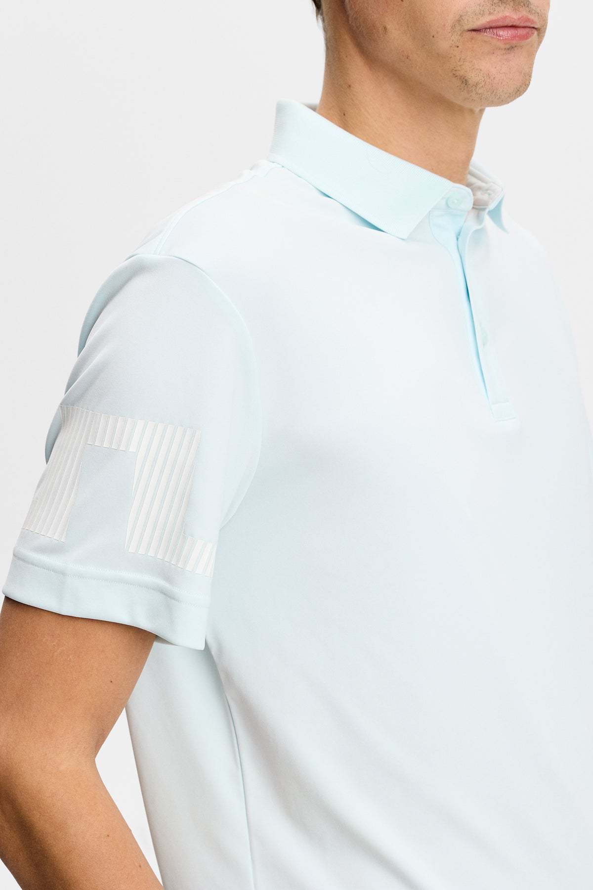 Heath Polo in Sky Light by J.Lindeberg