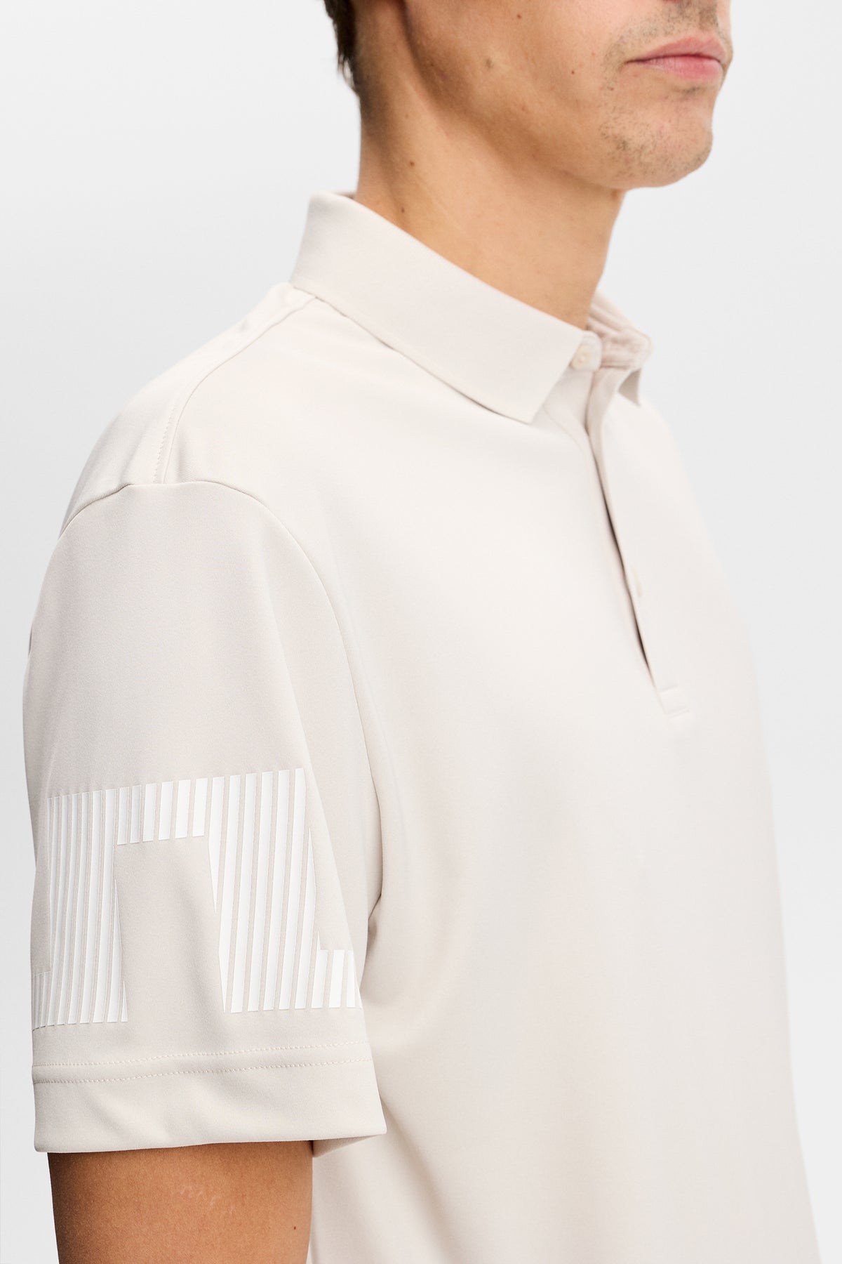 Heath Polo in Moonbeam by J.Lindeberg