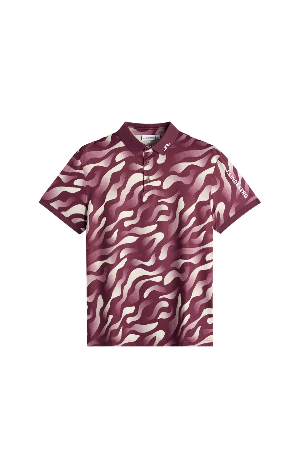 Tour Tech Print Polo / Bunker Fade Winetasting Moon M