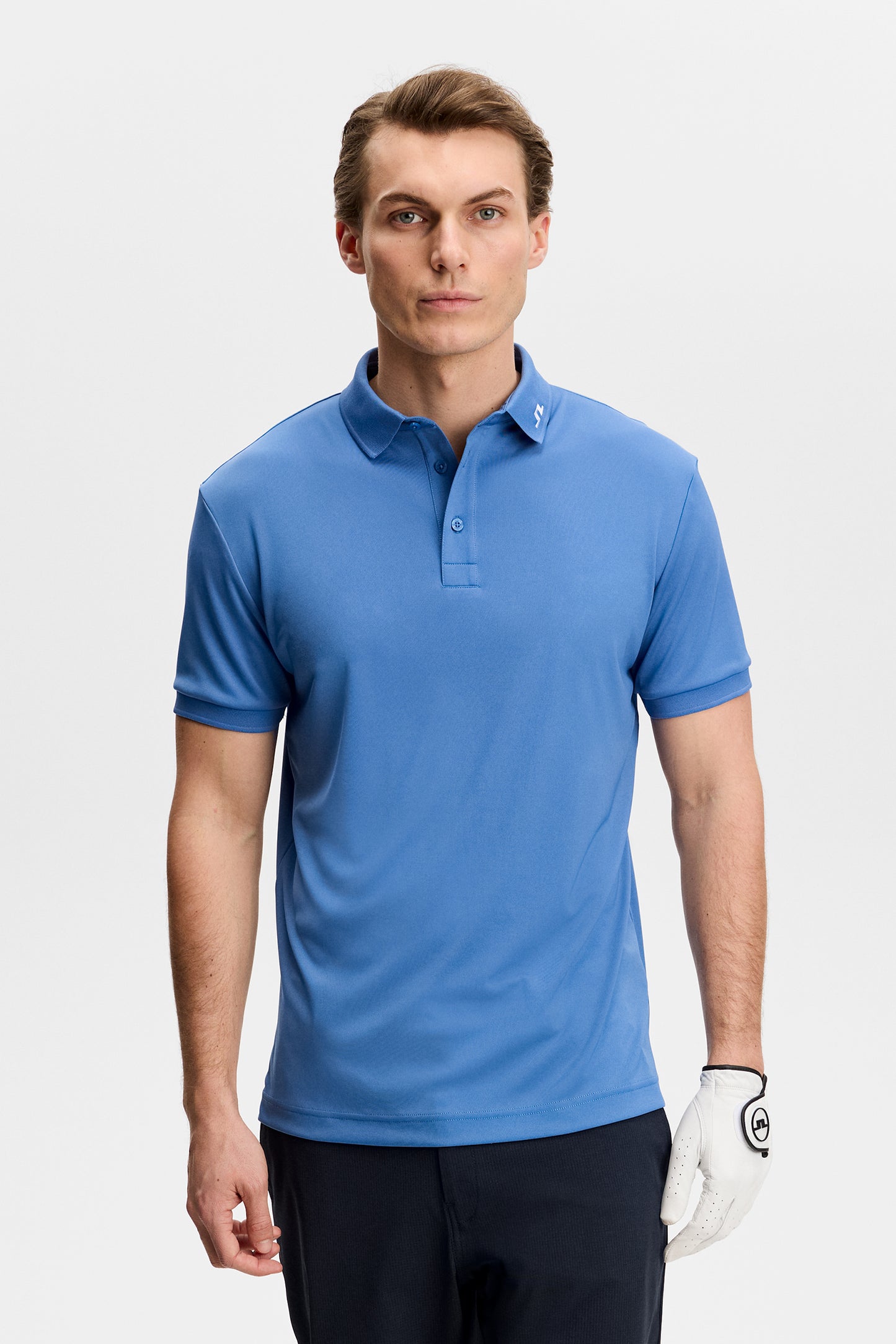 KV Print Polo in Federal Blue by J.Lindeberg