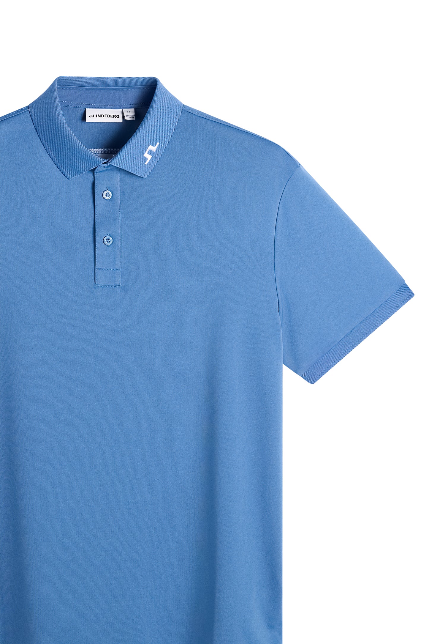 KV Print Polo in Federal Blue by J.Lindeberg