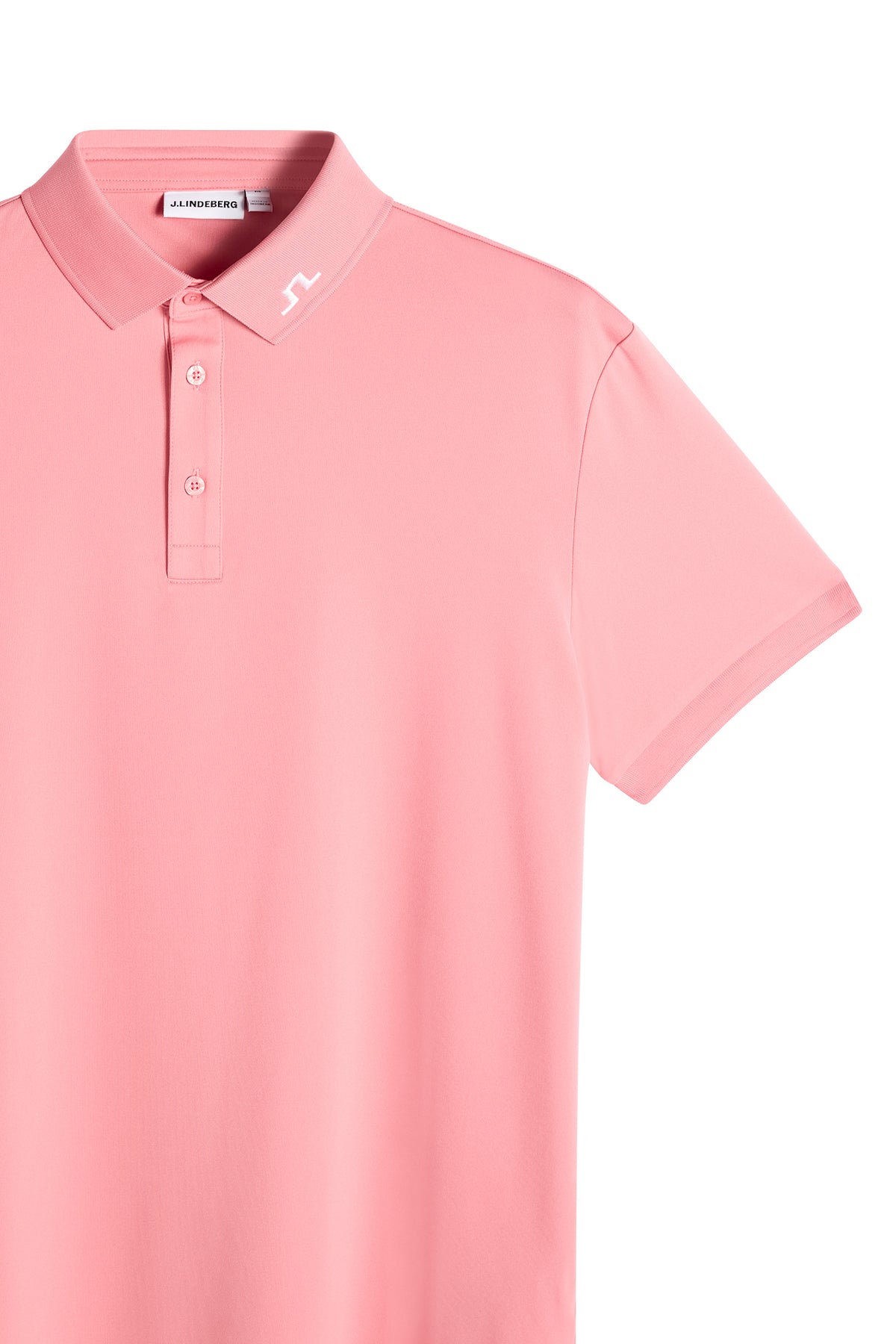 KV Print Polo in Flamingo Plume by J.Lindeberg