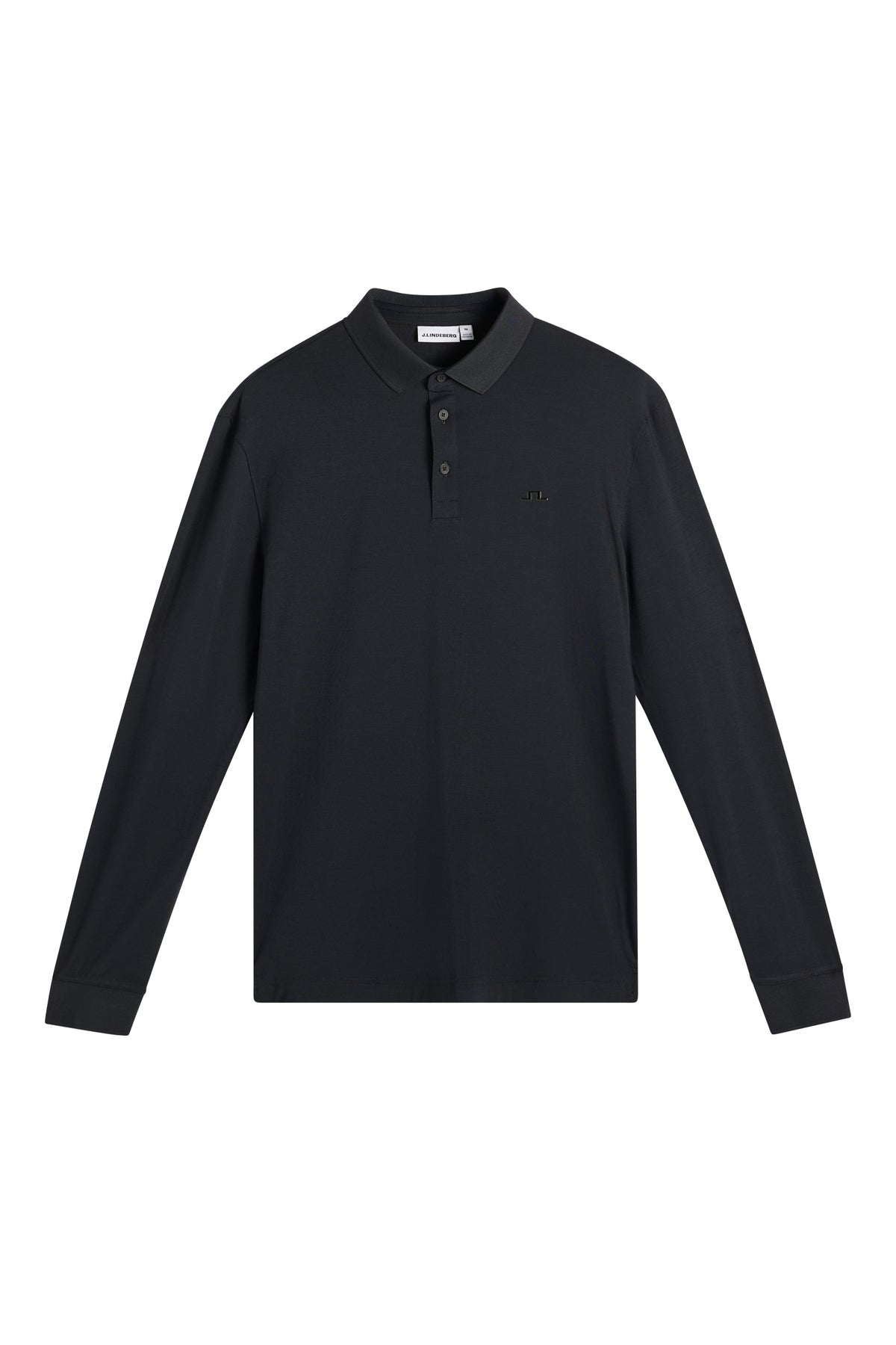 Florian LS Polo in Black by J.Lindeberg