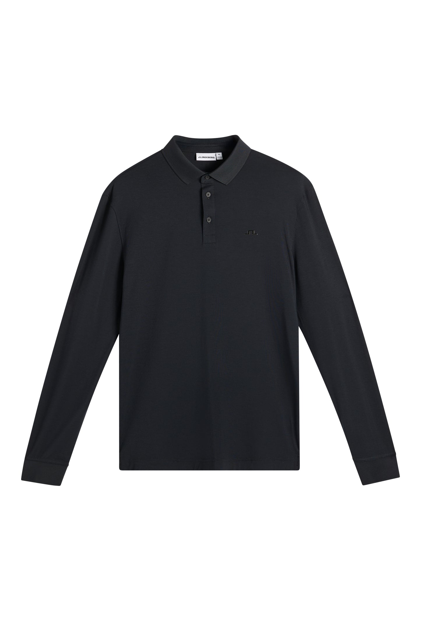 Florian LS Polo in Black by J.Lindeberg