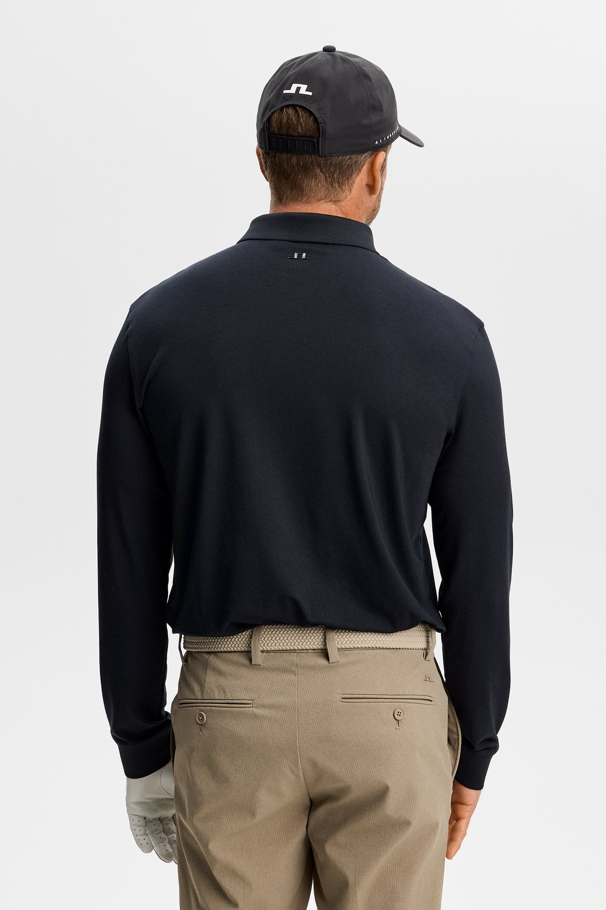 Florian LS Polo in Black by J.Lindeberg