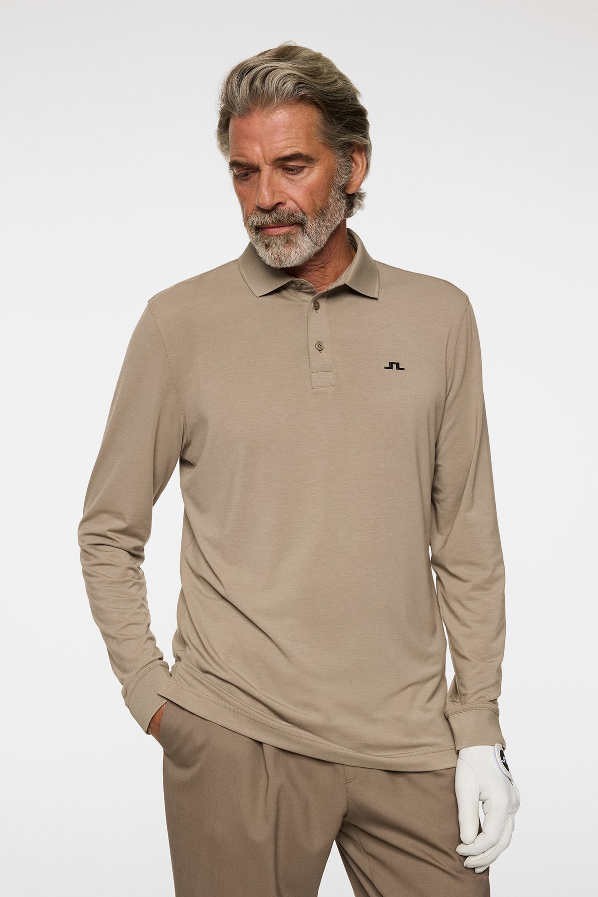 Florian LS Polo in Brindle by J.Lindeberg