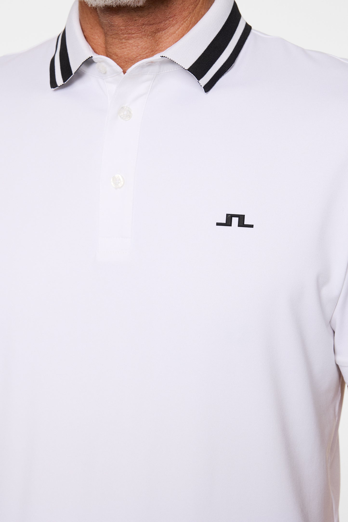 Kit Polo in White by J.Lindeberg