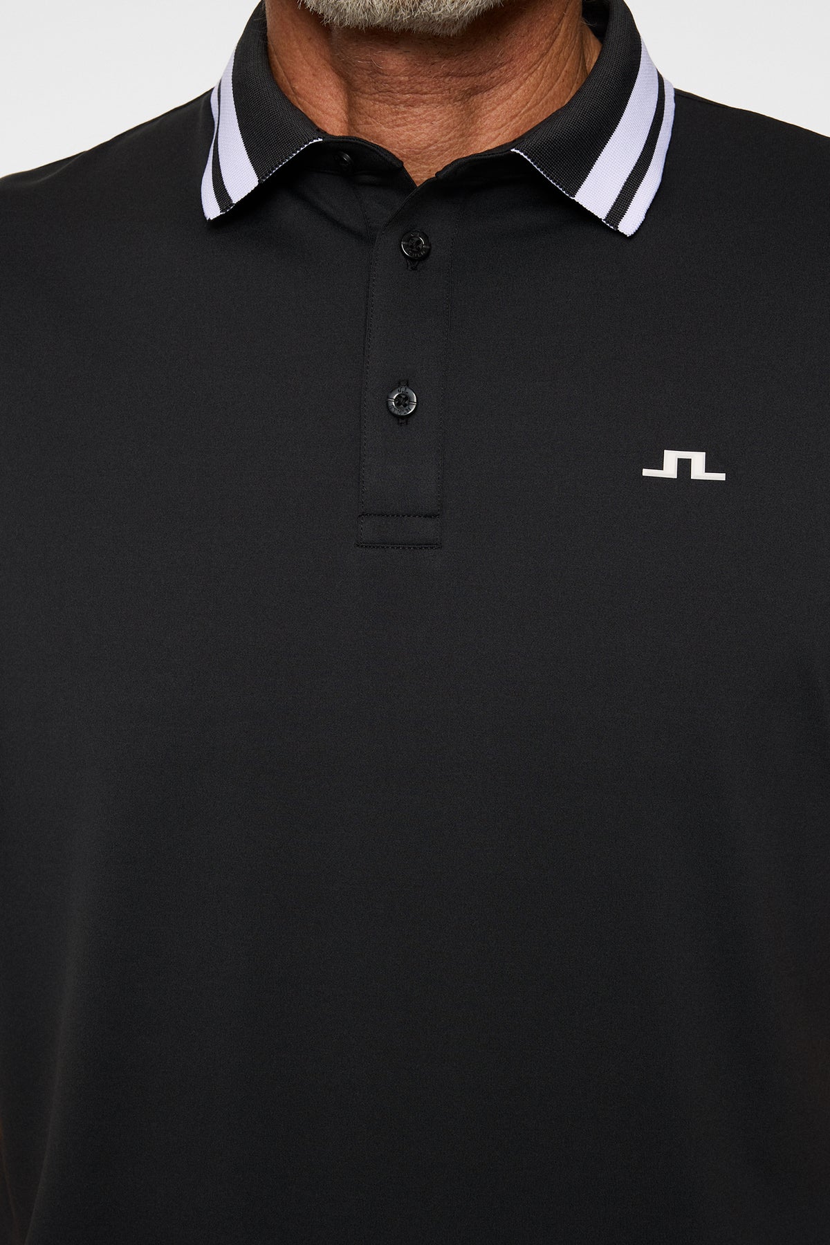 Kit Polo in Black by J.Lindeberg