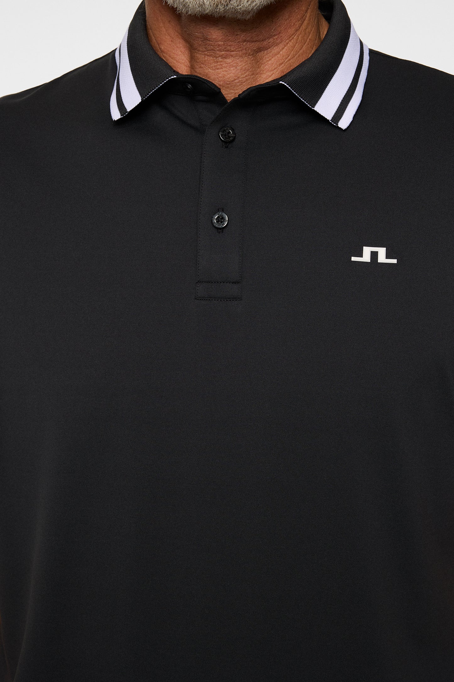 Kit Polo in Black by J.Lindeberg