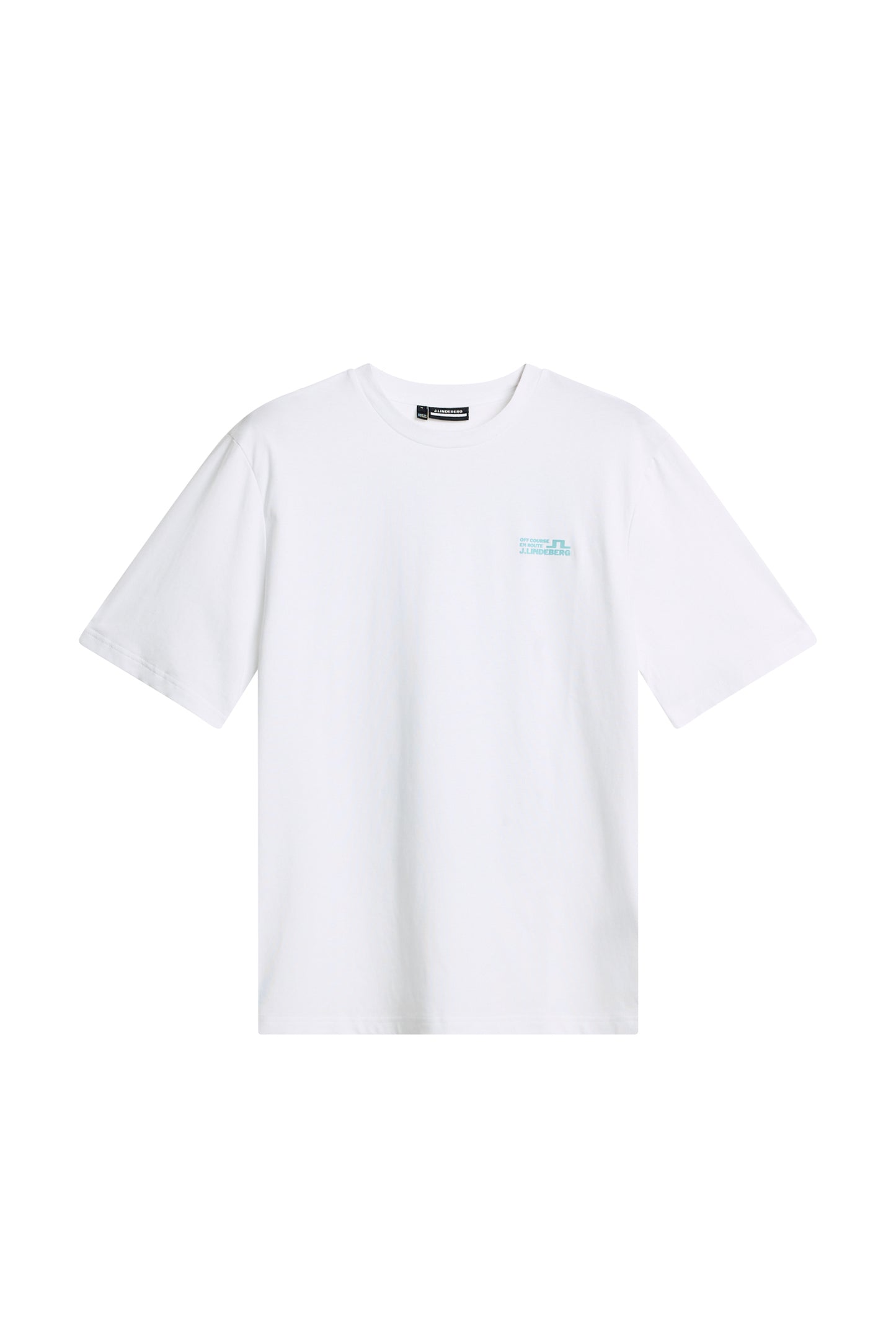 Graphic T-Shirt in White by J.Lindeberg