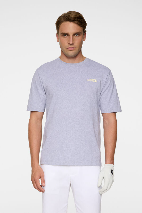 Graphic T-Shirt / Medium Grey Melange