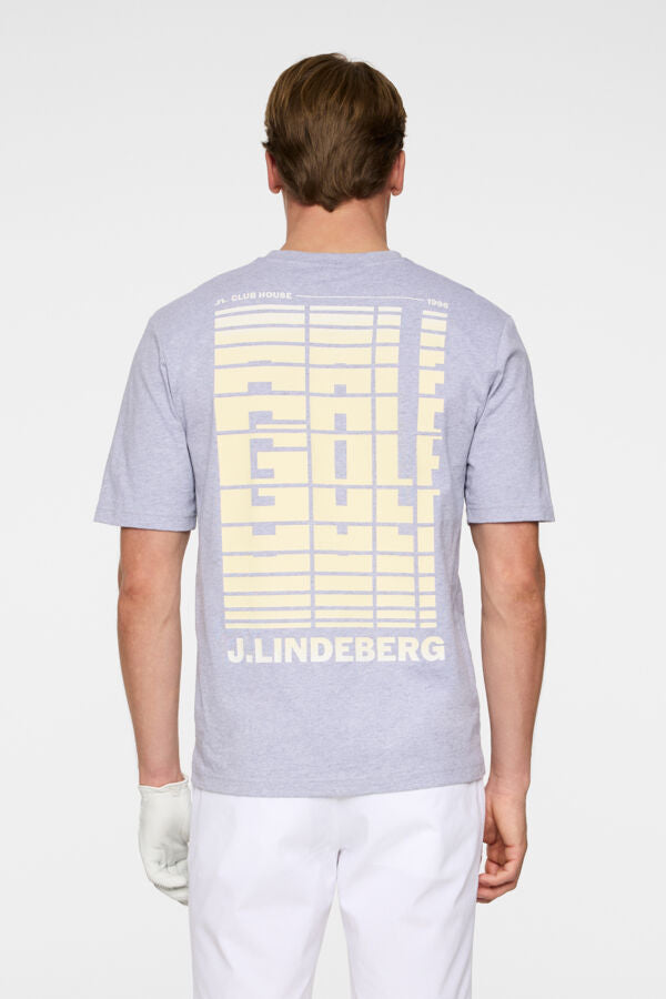 Graphic T-Shirt / Medium Grey Melange