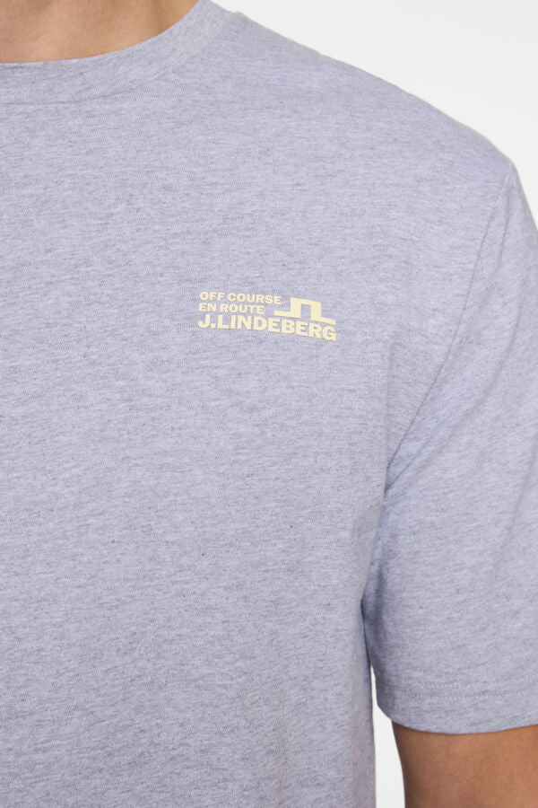 Graphic T-Shirt / Medium Grey Melange