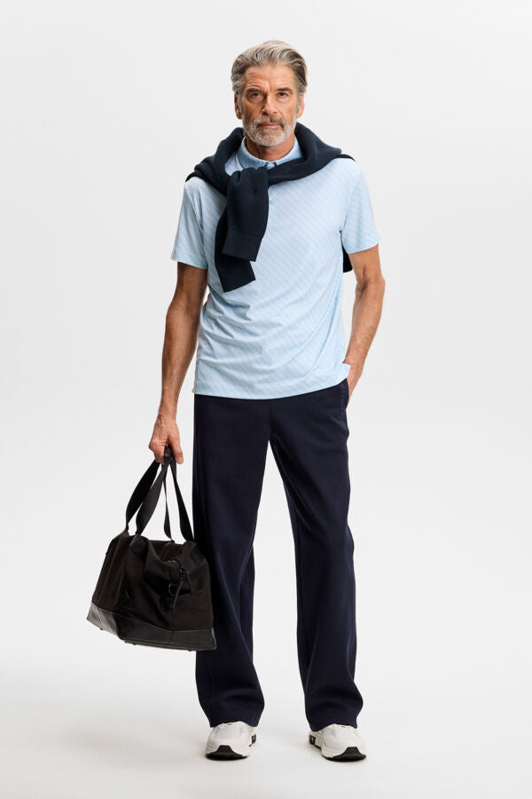 Tod Print Polo / Flight Bridge Forget White S