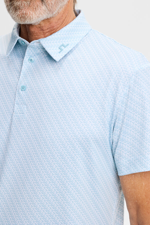 Tod Print Polo / Flight Bridge Forget White S