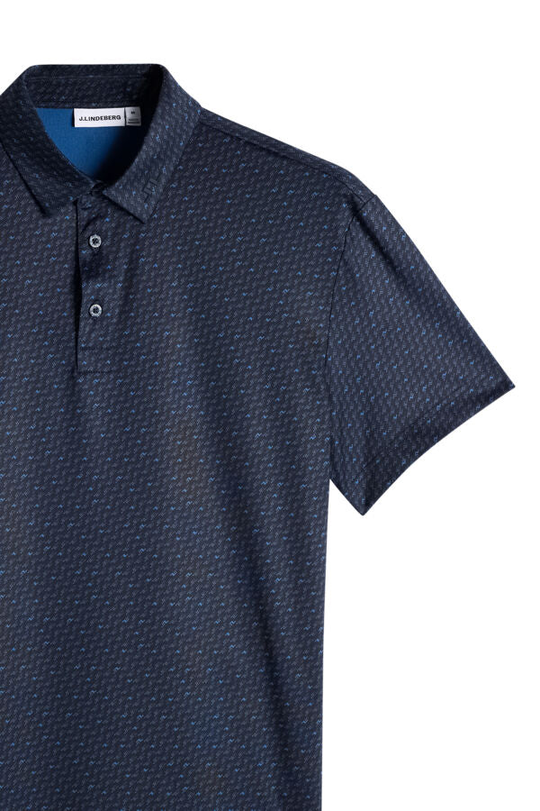 Tod Print Polo / Bias Bridge Micro Navy Set