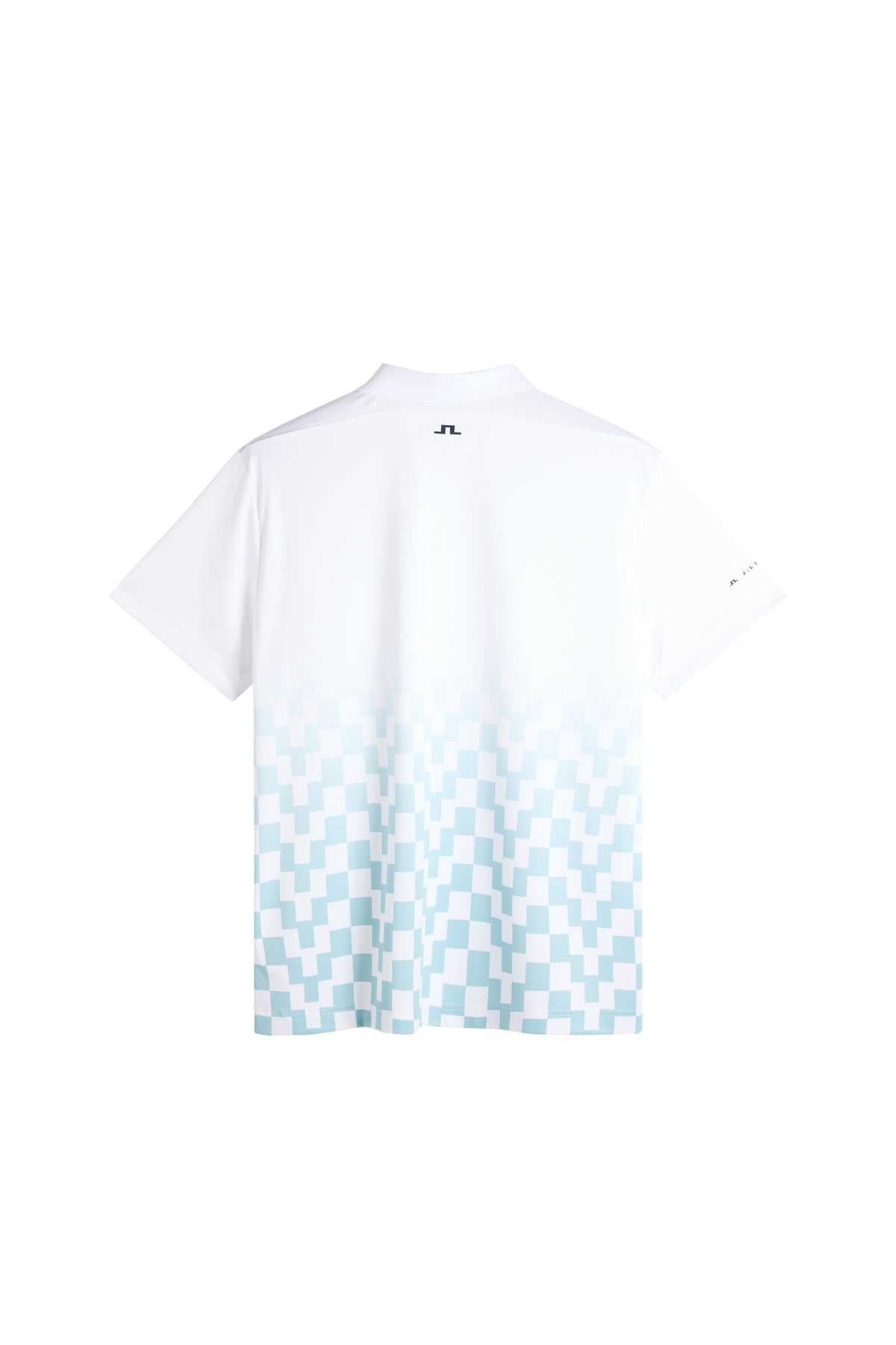 Finn Print Polo in Finn Fade White by J.Lindeberg