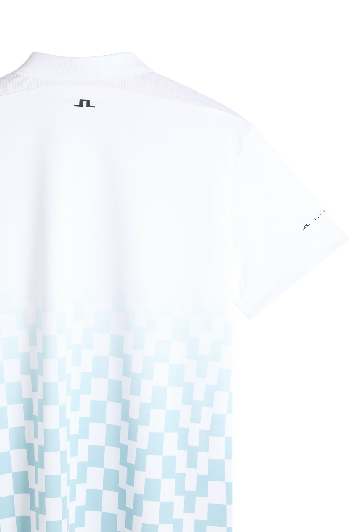 Finn Print Polo in Finn Fade White by J.Lindeberg