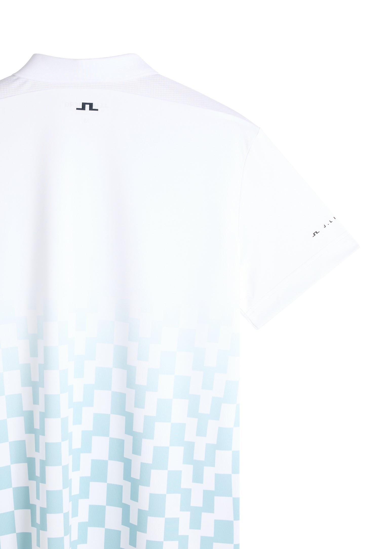 Finn Print Polo in Finn Fade White by J.Lindeberg