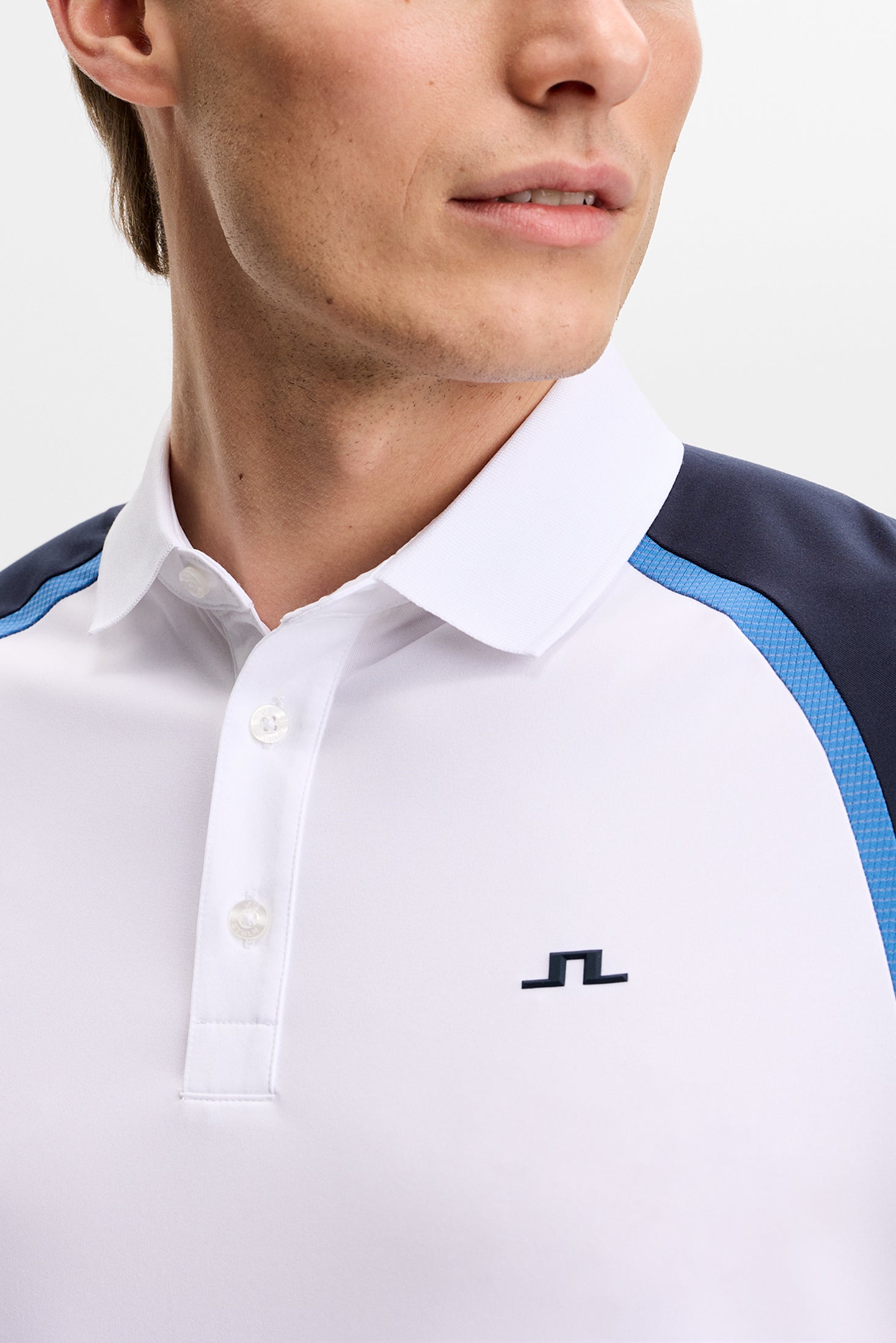 J.LINDEBERG ポロシャツ ネイビー×ホワイト M Bruce Polo / JL Navy – J.LINDEBERG US