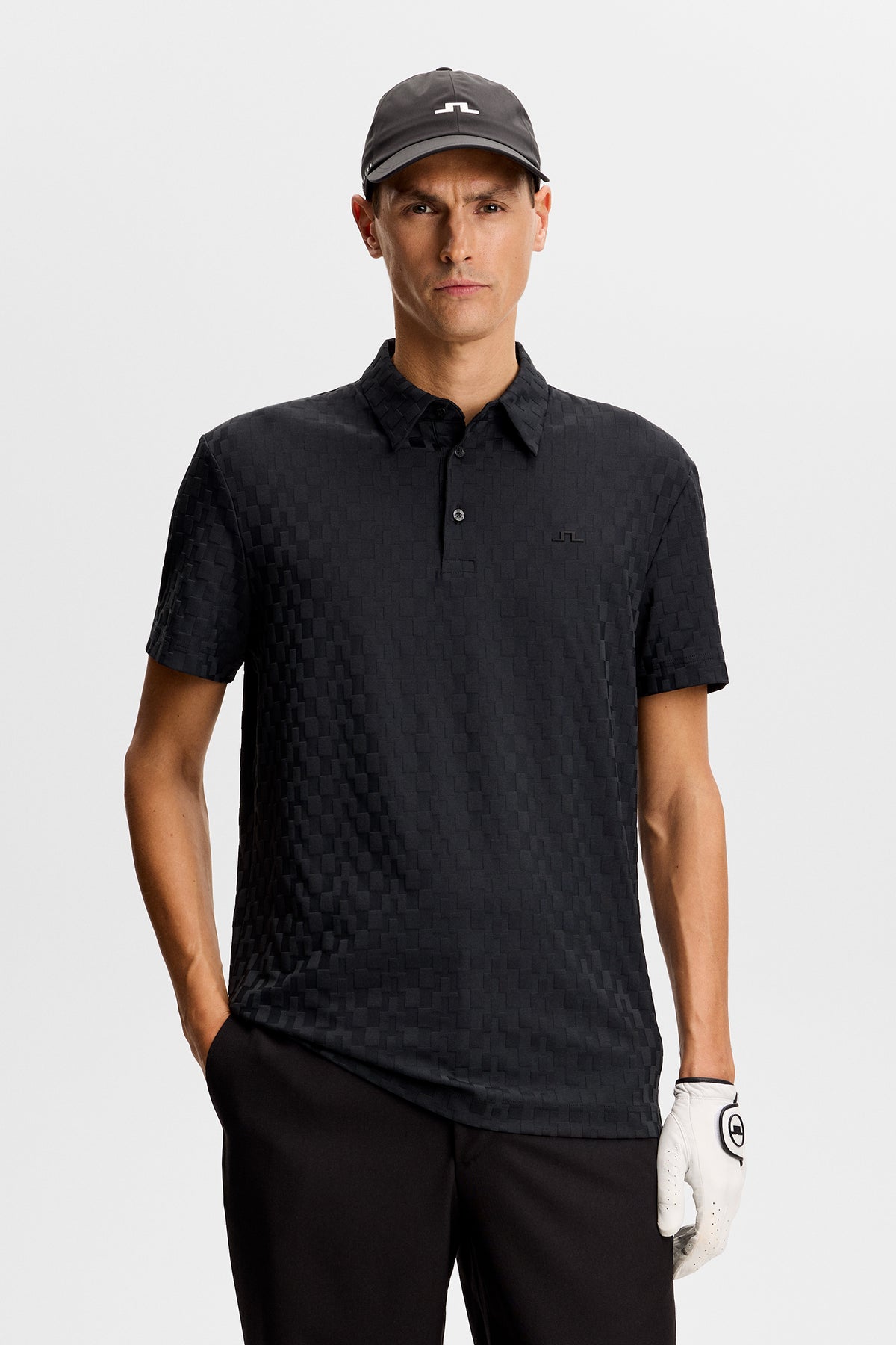 Kofe Polo in Black by J.Lindeberg