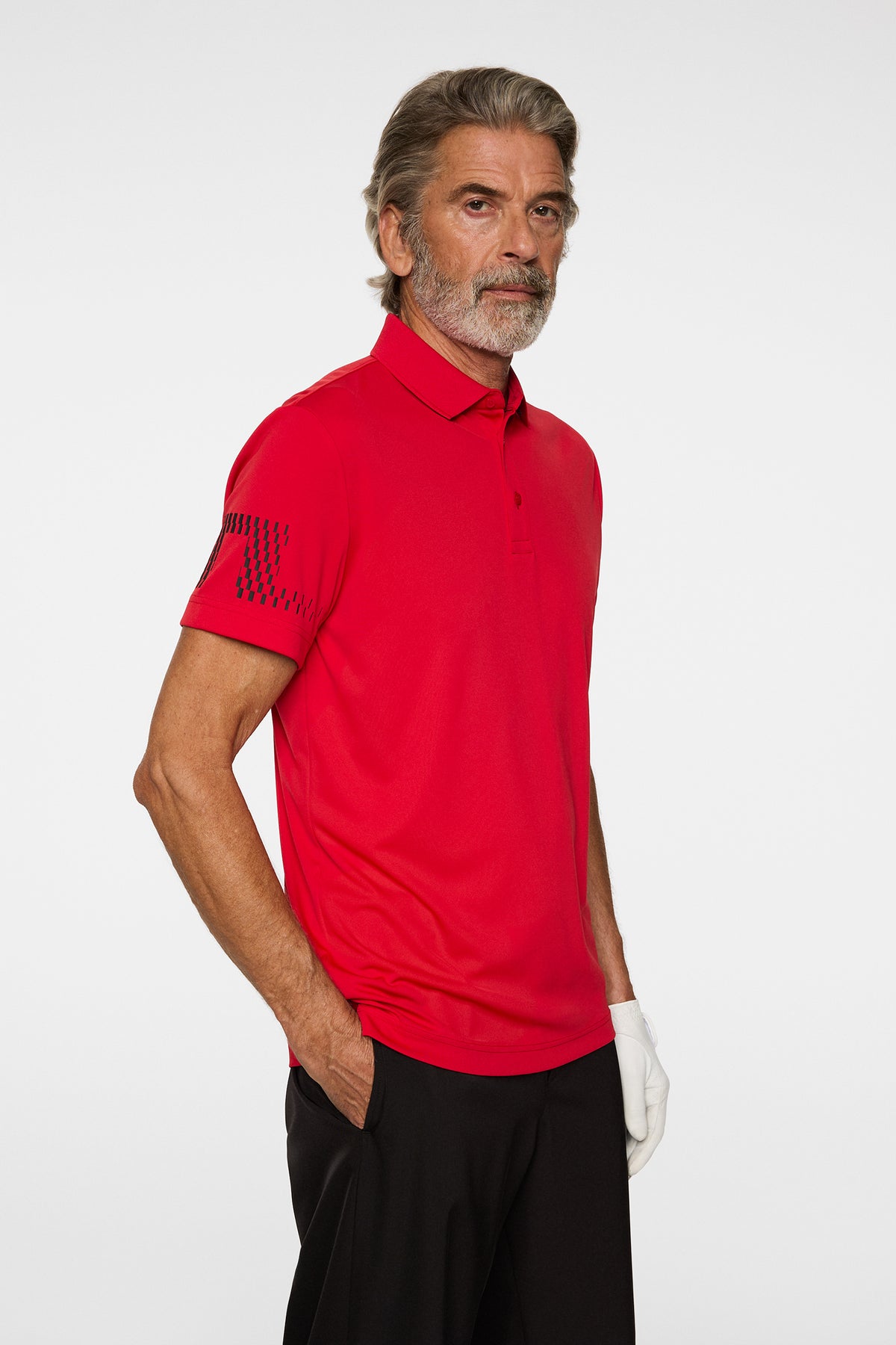 Heath Polo in Barbados Cherry by J.Lindeberg