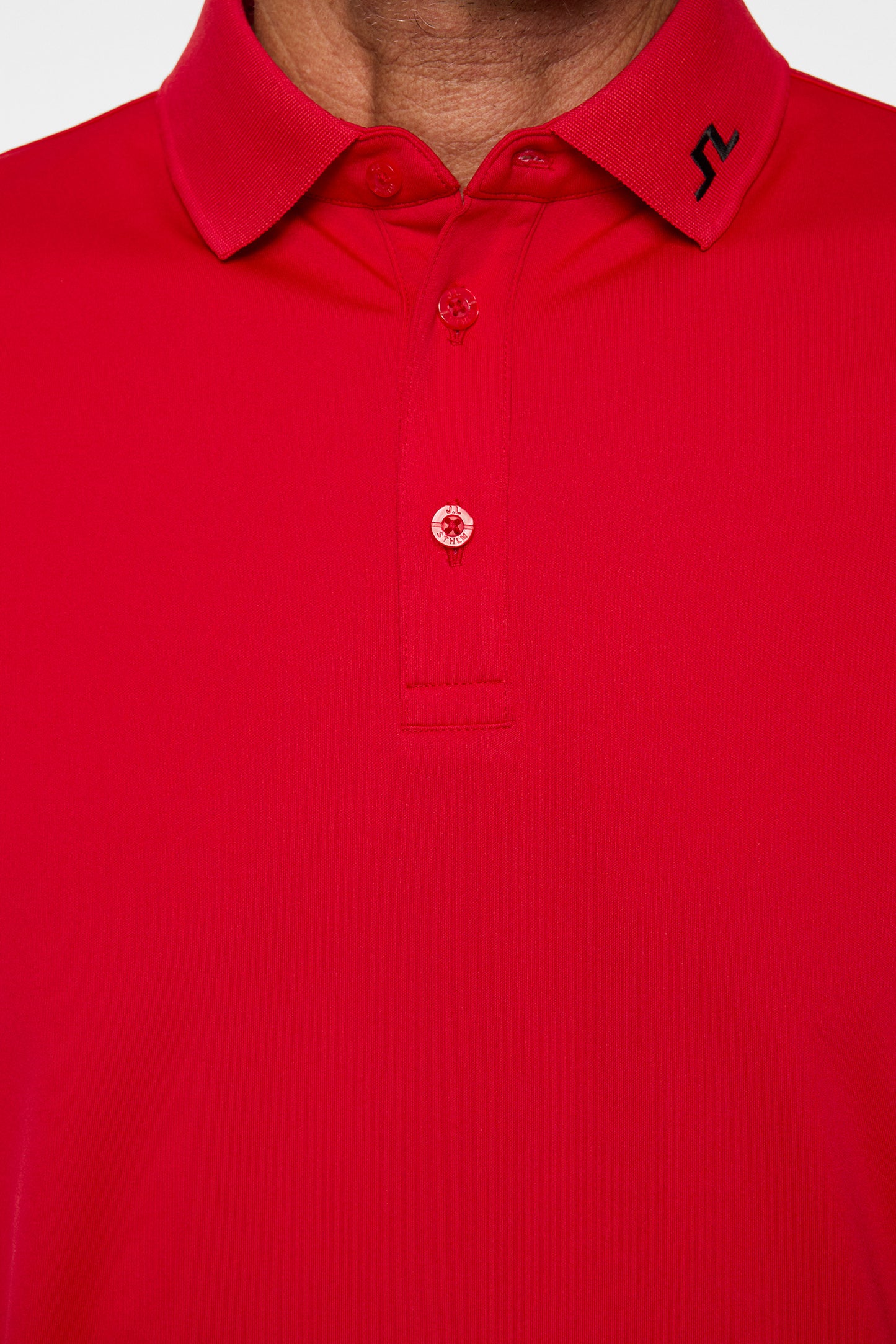 Heath Polo in Barbados Cherry by J.Lindeberg