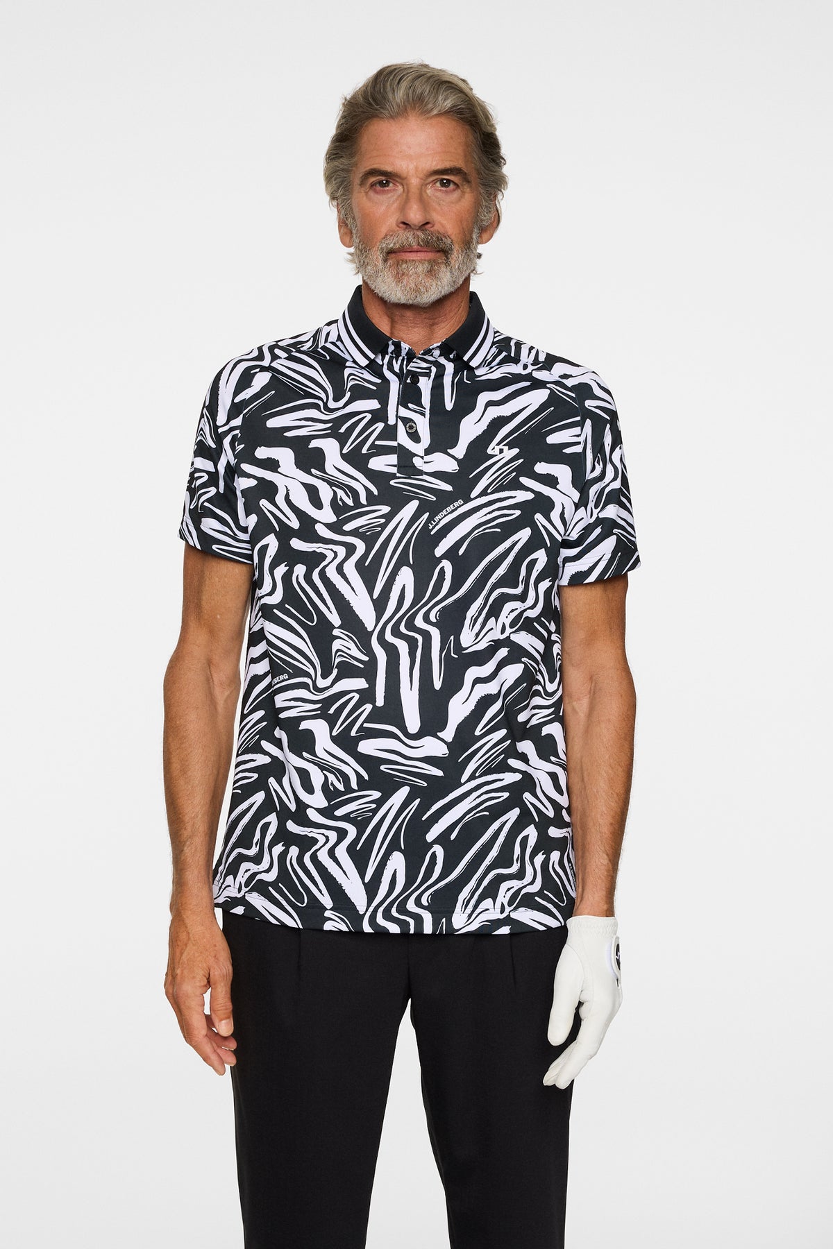 George Polo in Scribble JL white by J.Lindeberg