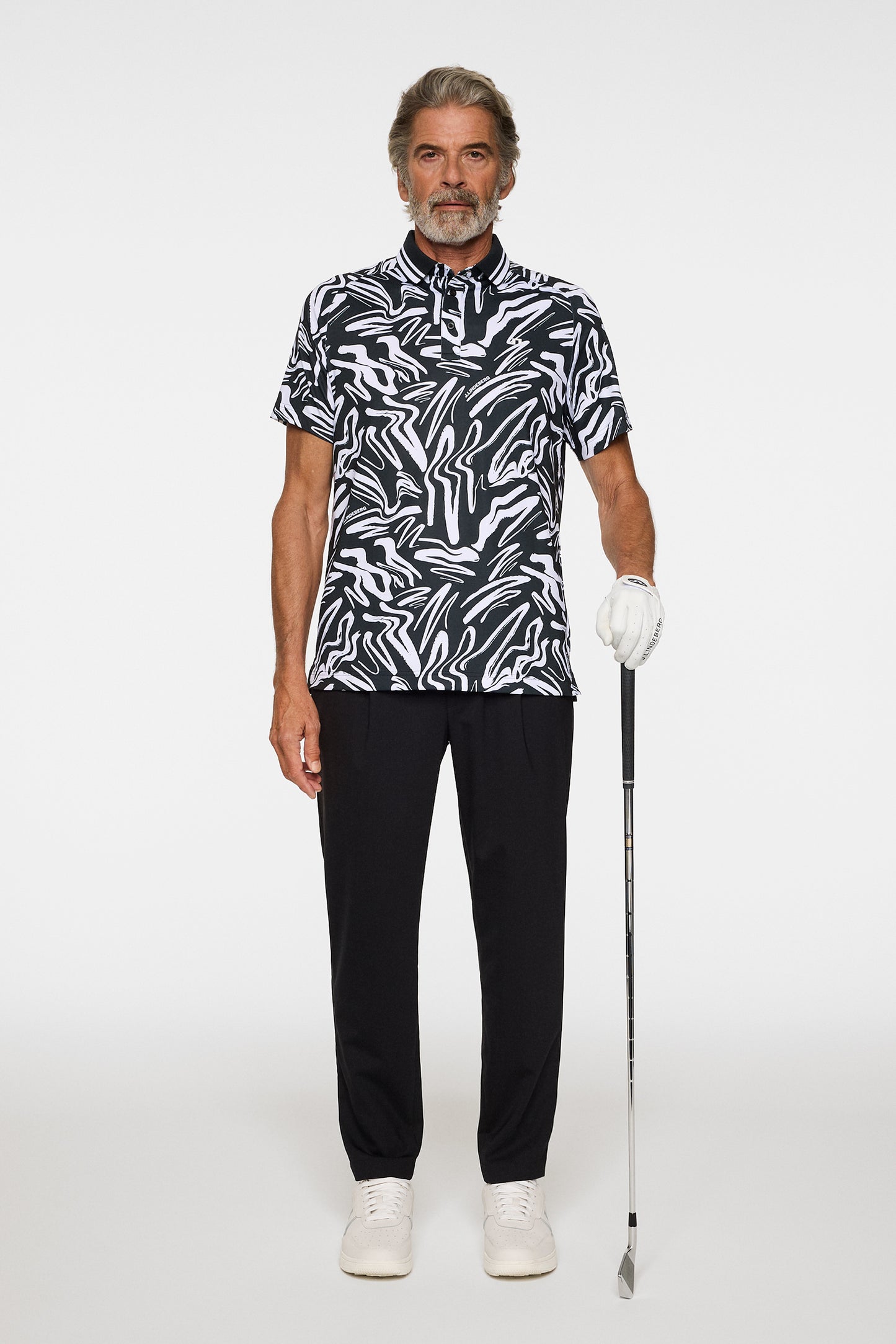 George Polo in Scribble JL white by J.Lindeberg