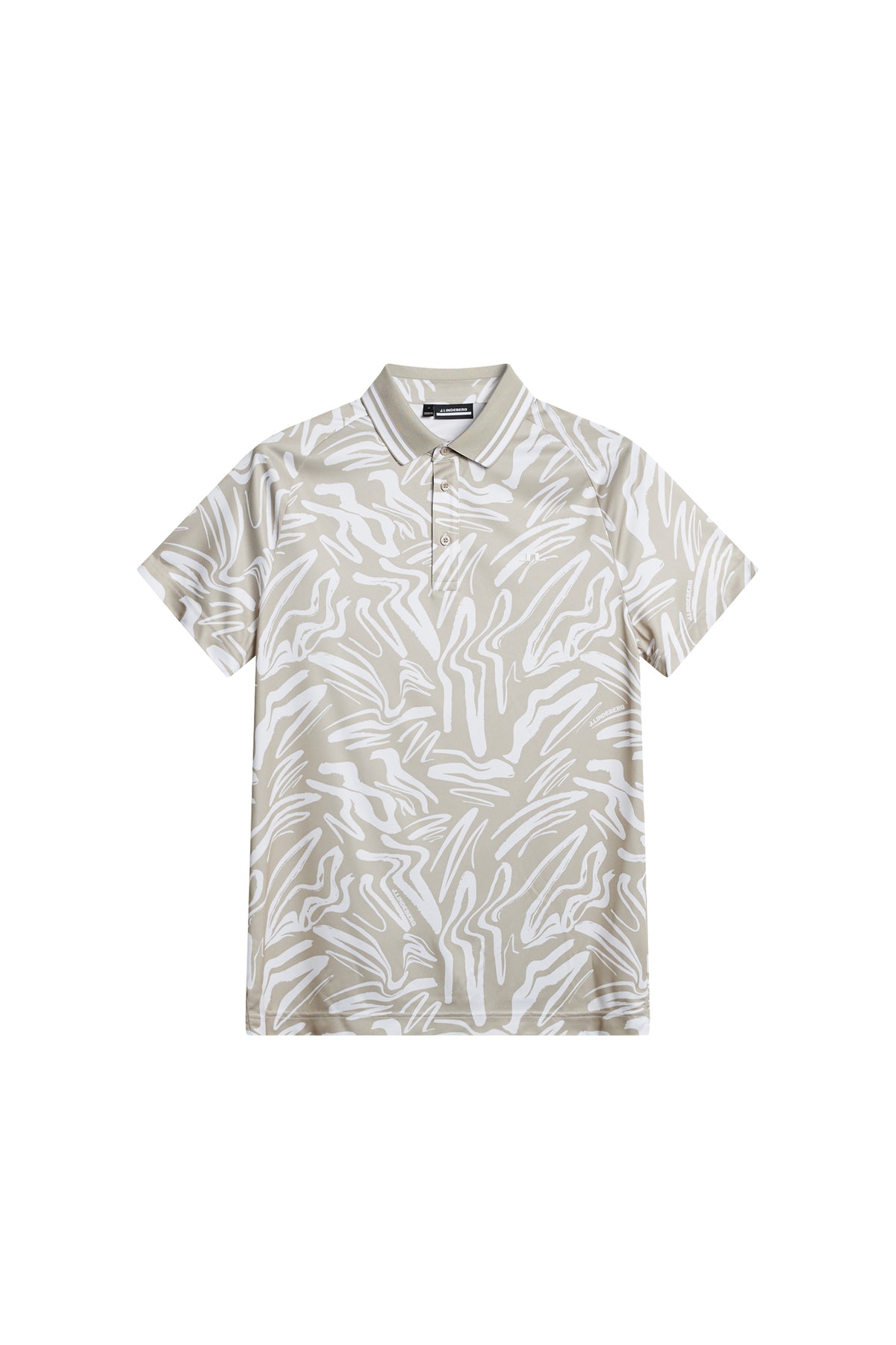 George Print Polo in Scribble String by J.Lindeberg