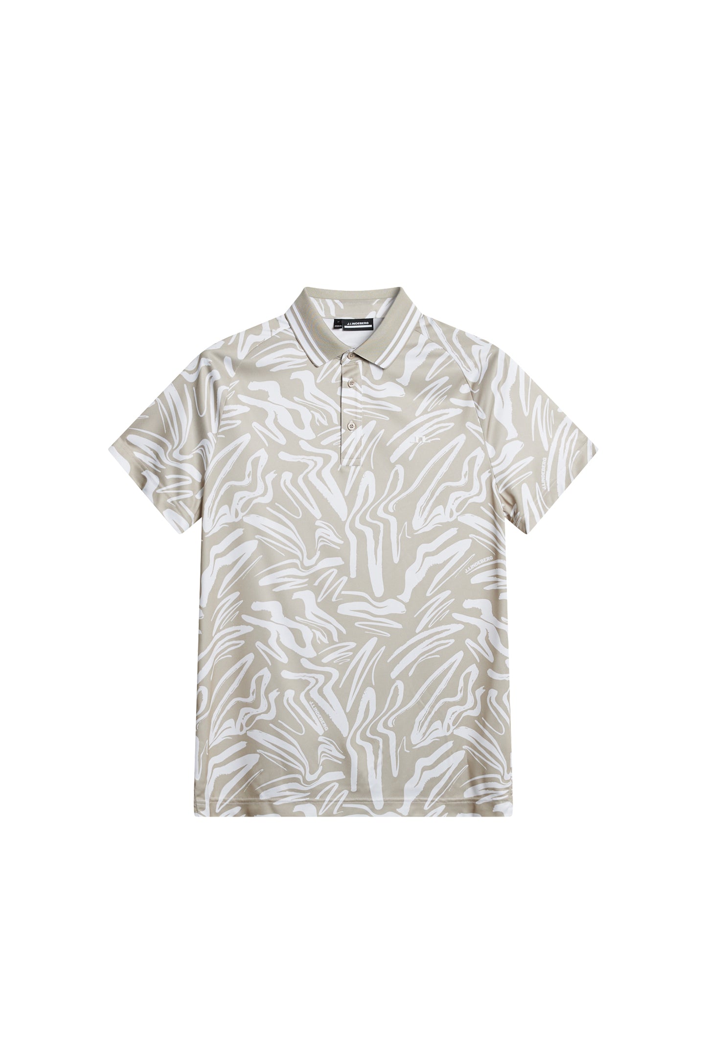 George Print Polo in Scribble String by J.Lindeberg