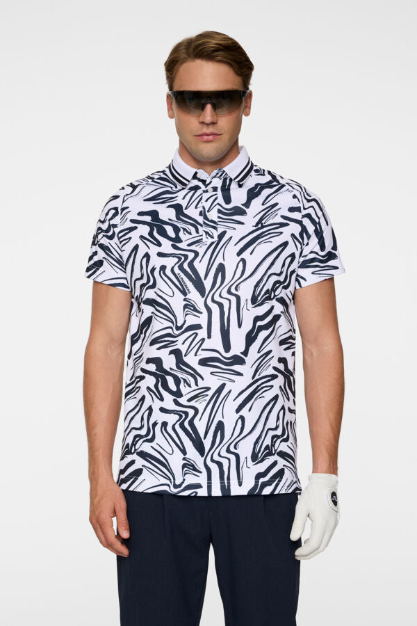 George Print Polo / Scribble JL Navy