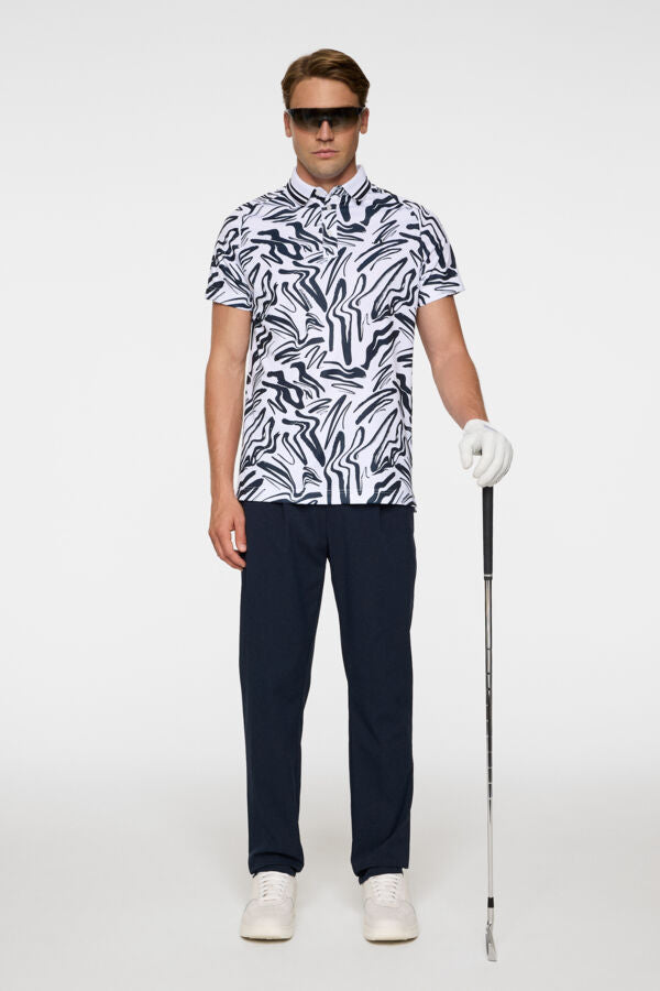 George Print Polo / Scribble JL Navy