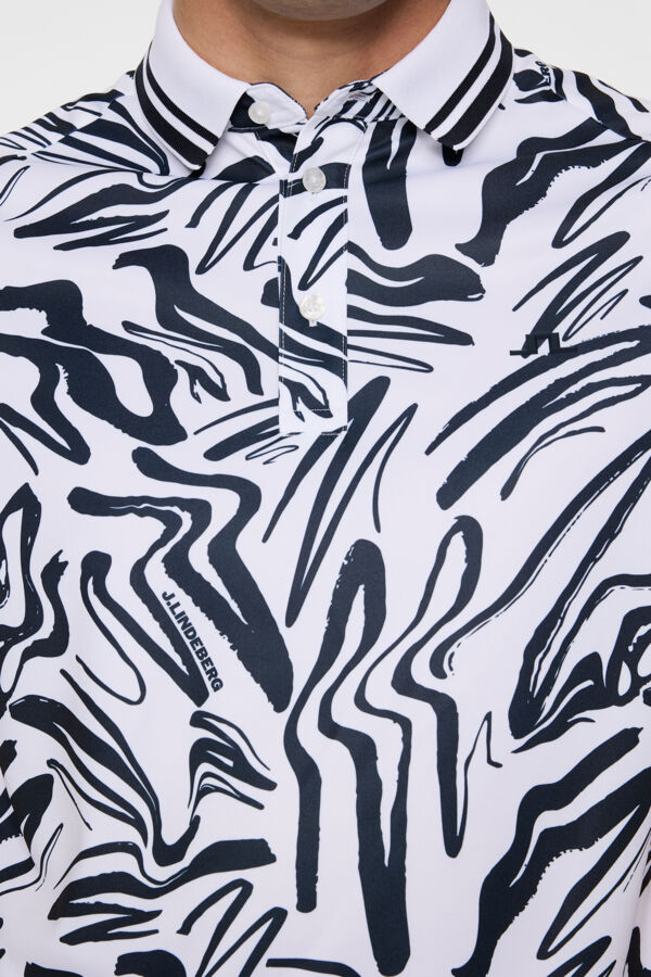 George Print Polo / Scribble JL Navy