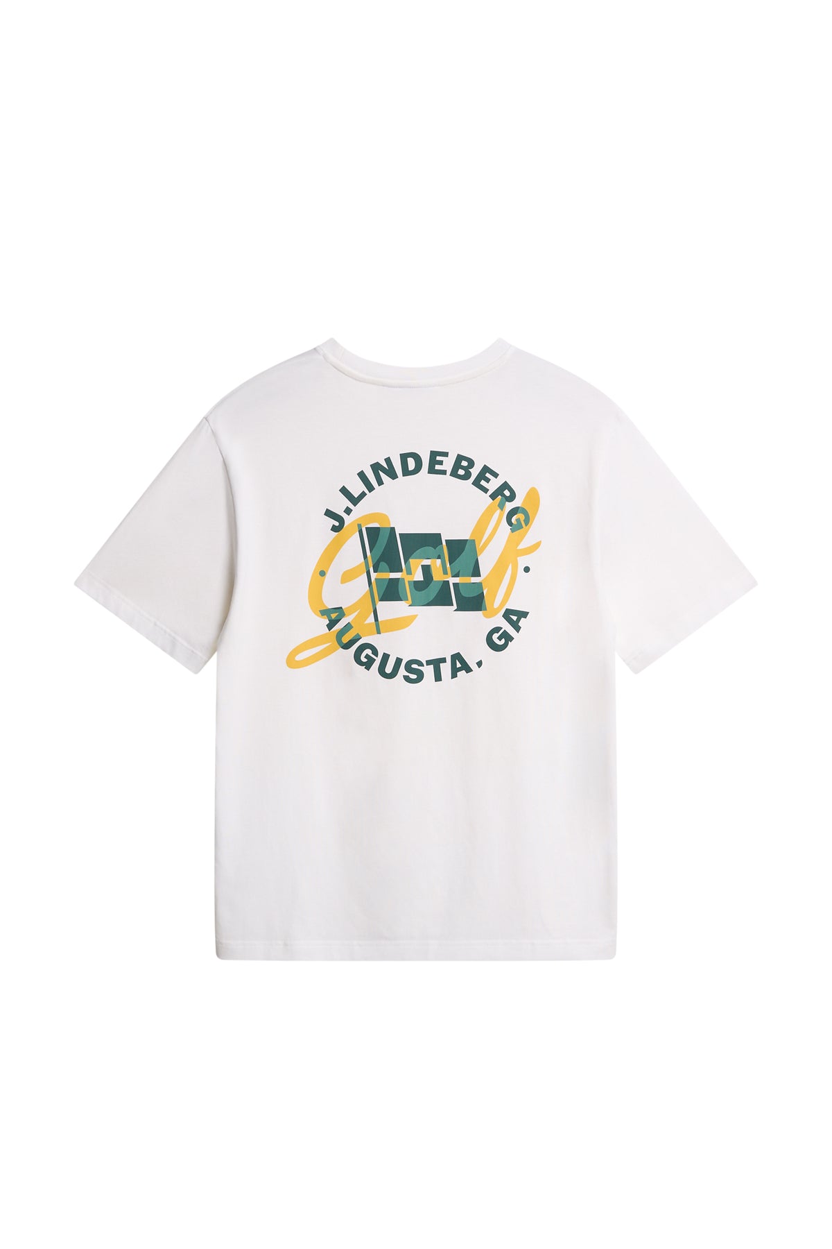 Parcie Tour Tee in White by J.Lindeberg
