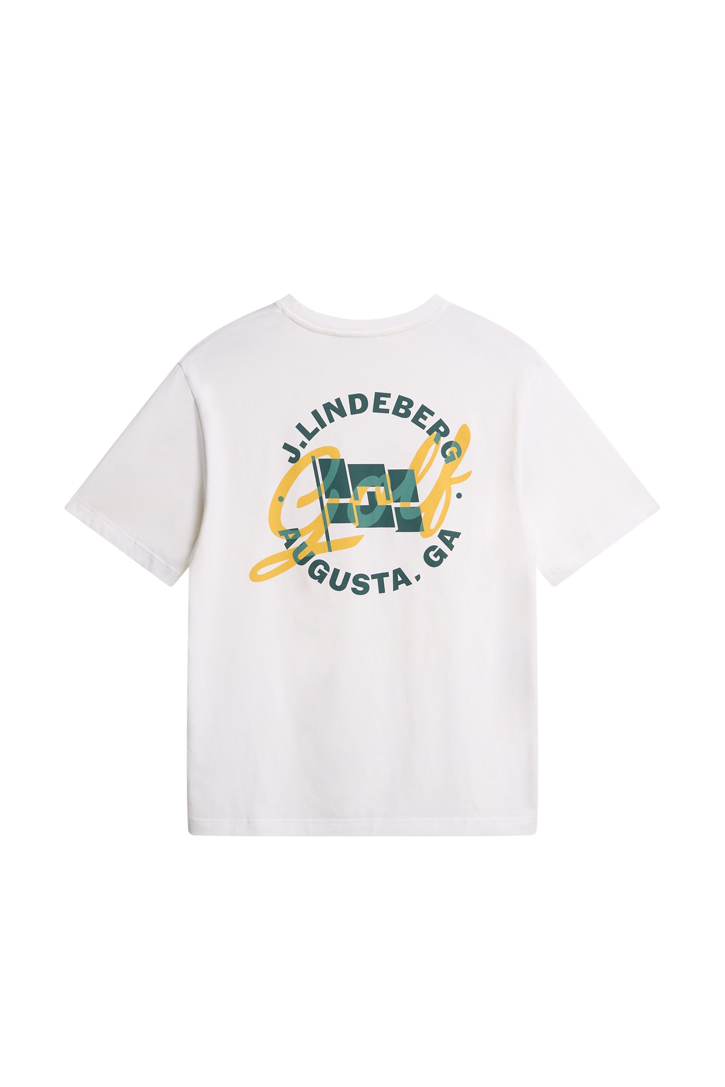Parcie Tour Tee in White by J.Lindeberg