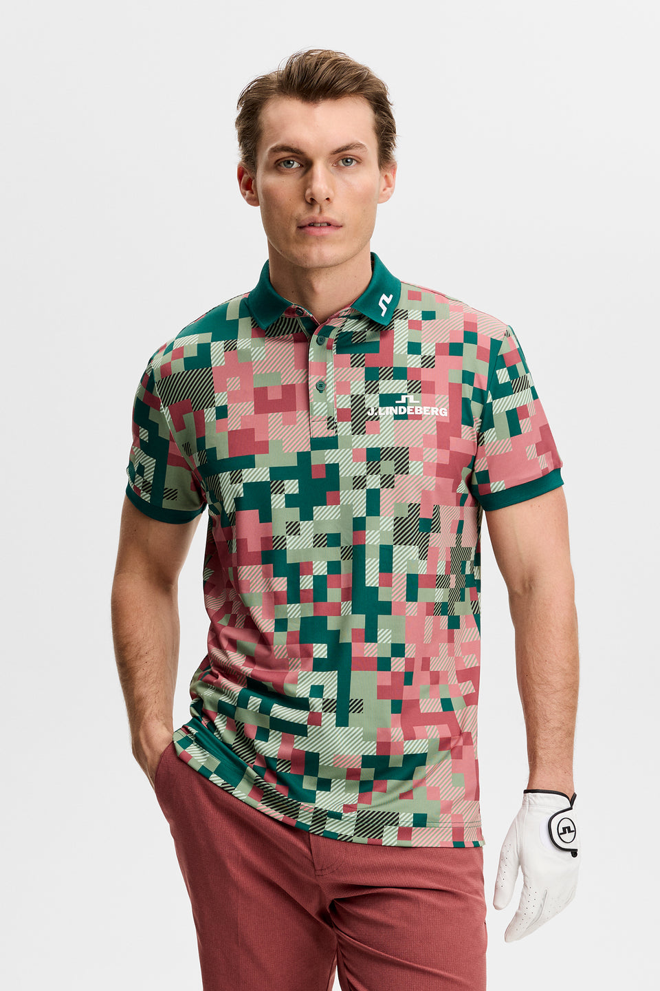 Bridger Tour Print Polo / Tour 26 Multi L