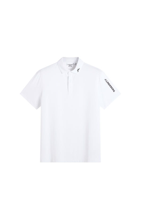 Tour Tech Textured Polo / White