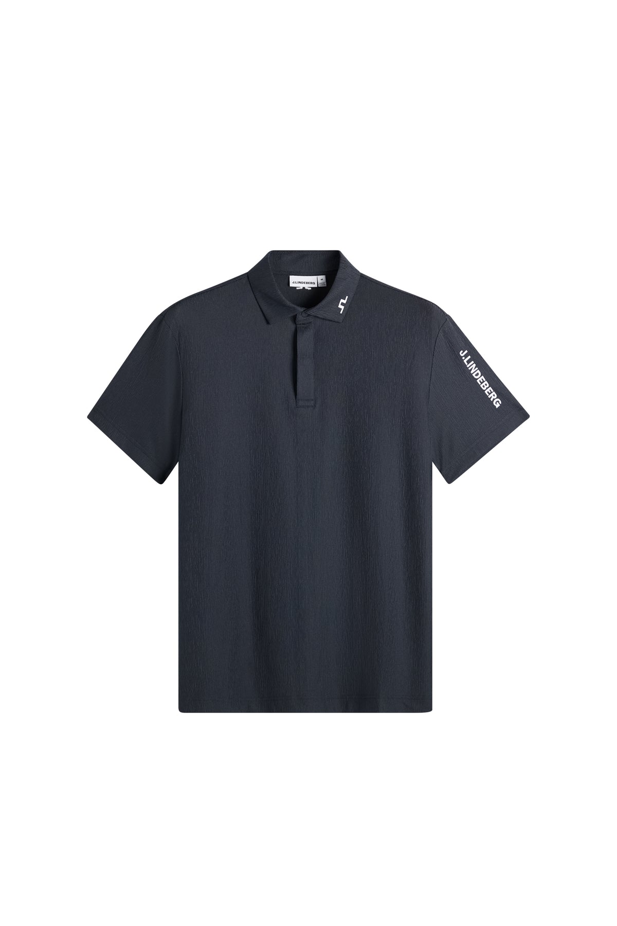 Tour Tech Textured Polo in JL Navy by J.Lindeberg