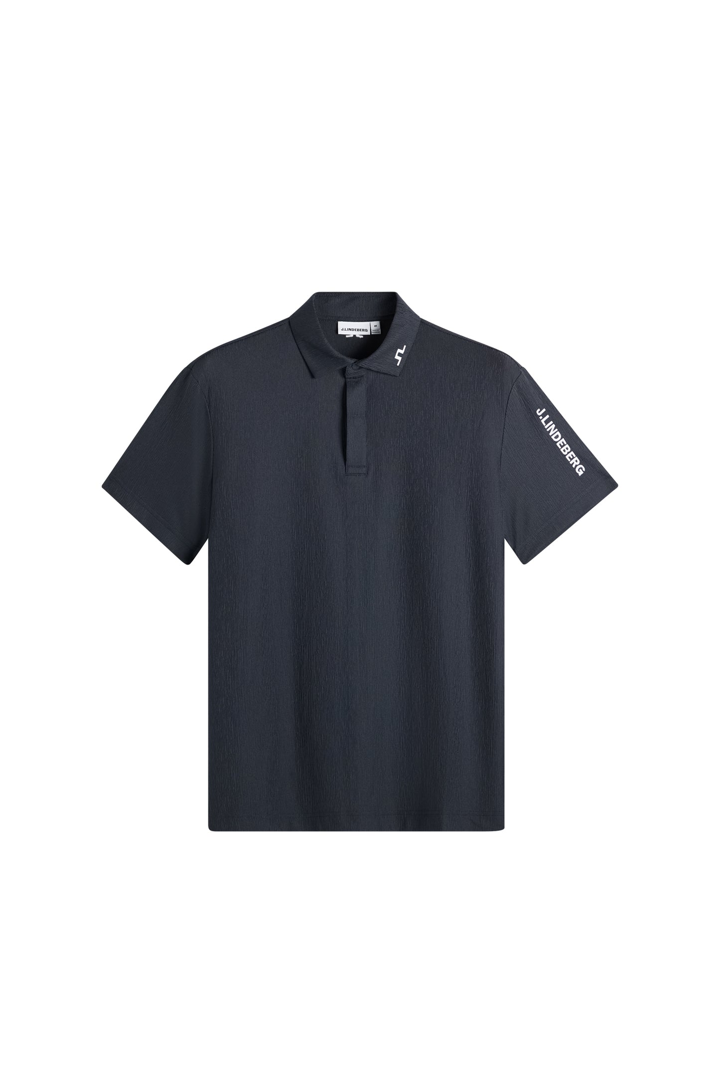 Tour Tech Textured Polo in JL Navy by J.Lindeberg