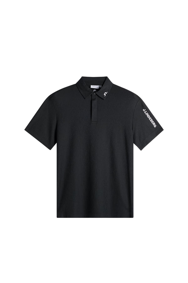 Tour Tech Textured Polo / Black