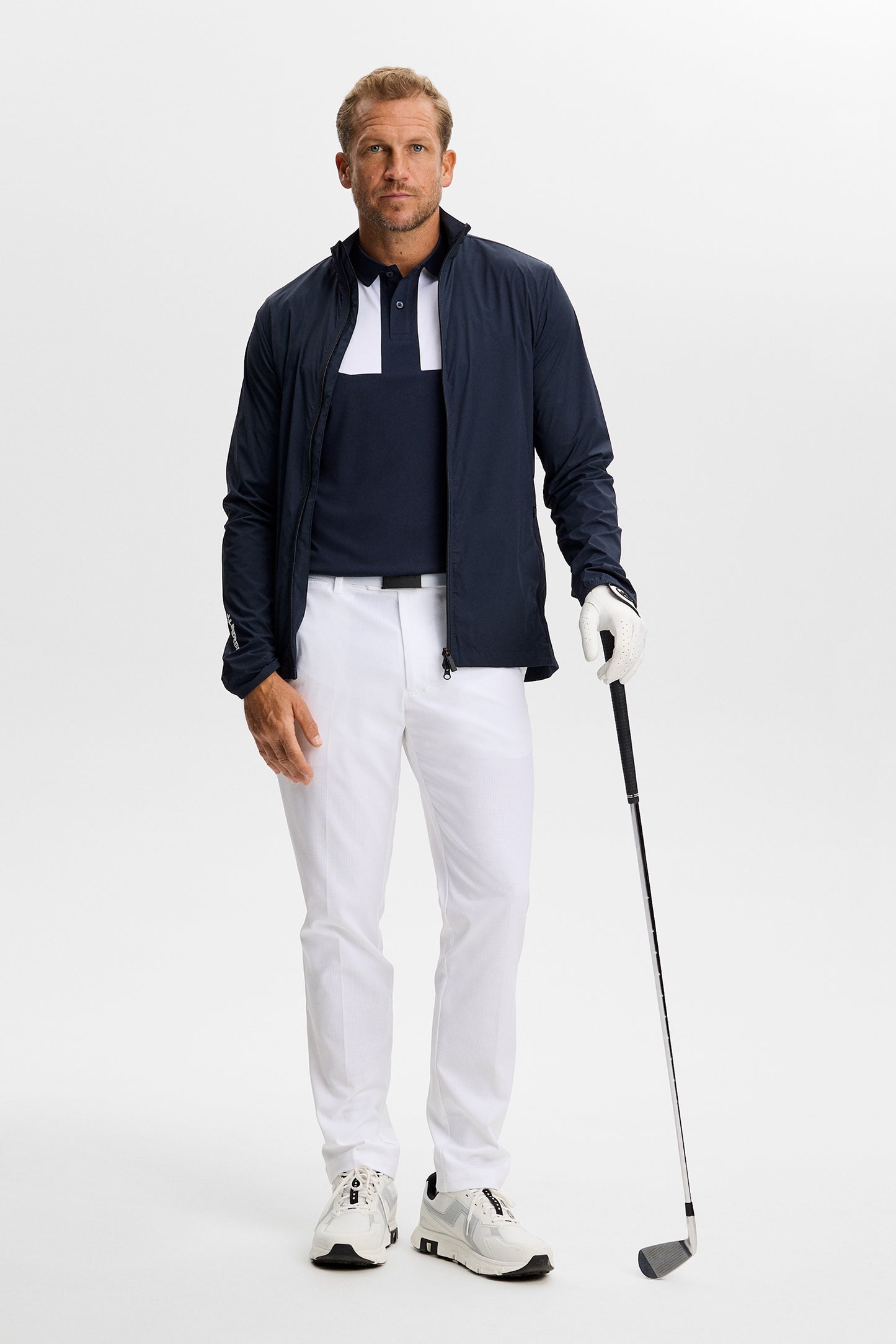 Calex Polo in JL Navy by J.Lindeberg