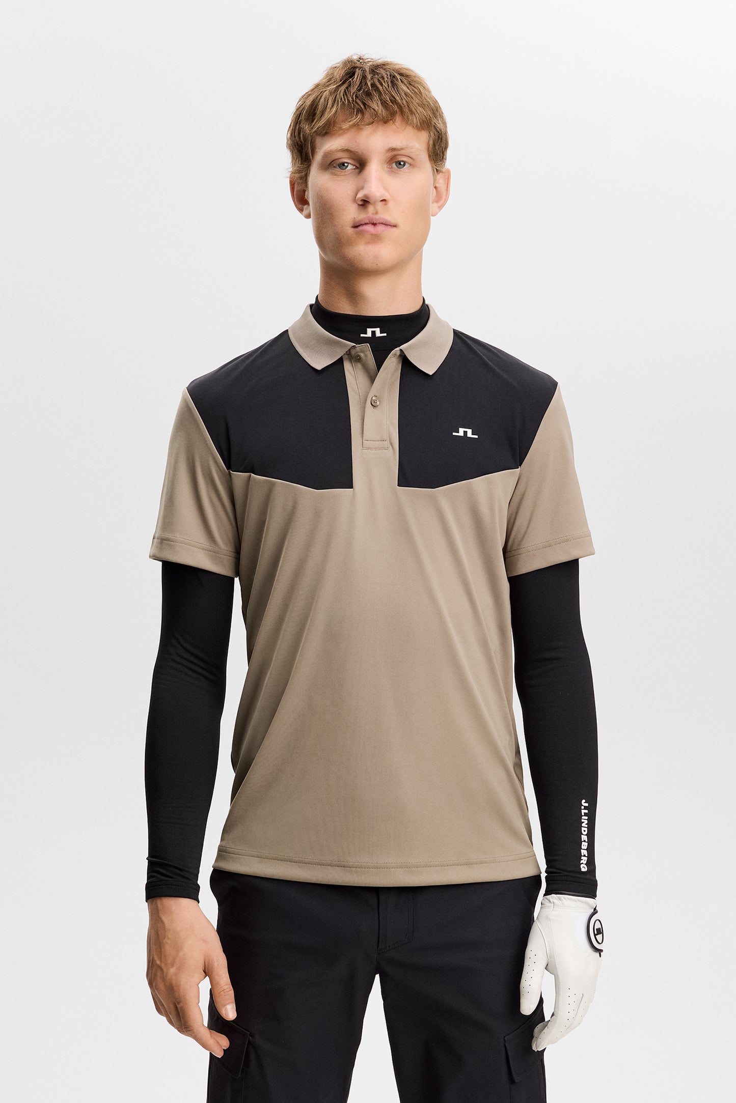 Calex Polo in Black by J.Lindeberg
