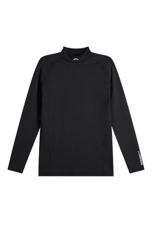 Ello Brushed Top in Black by J.Lindeberg
